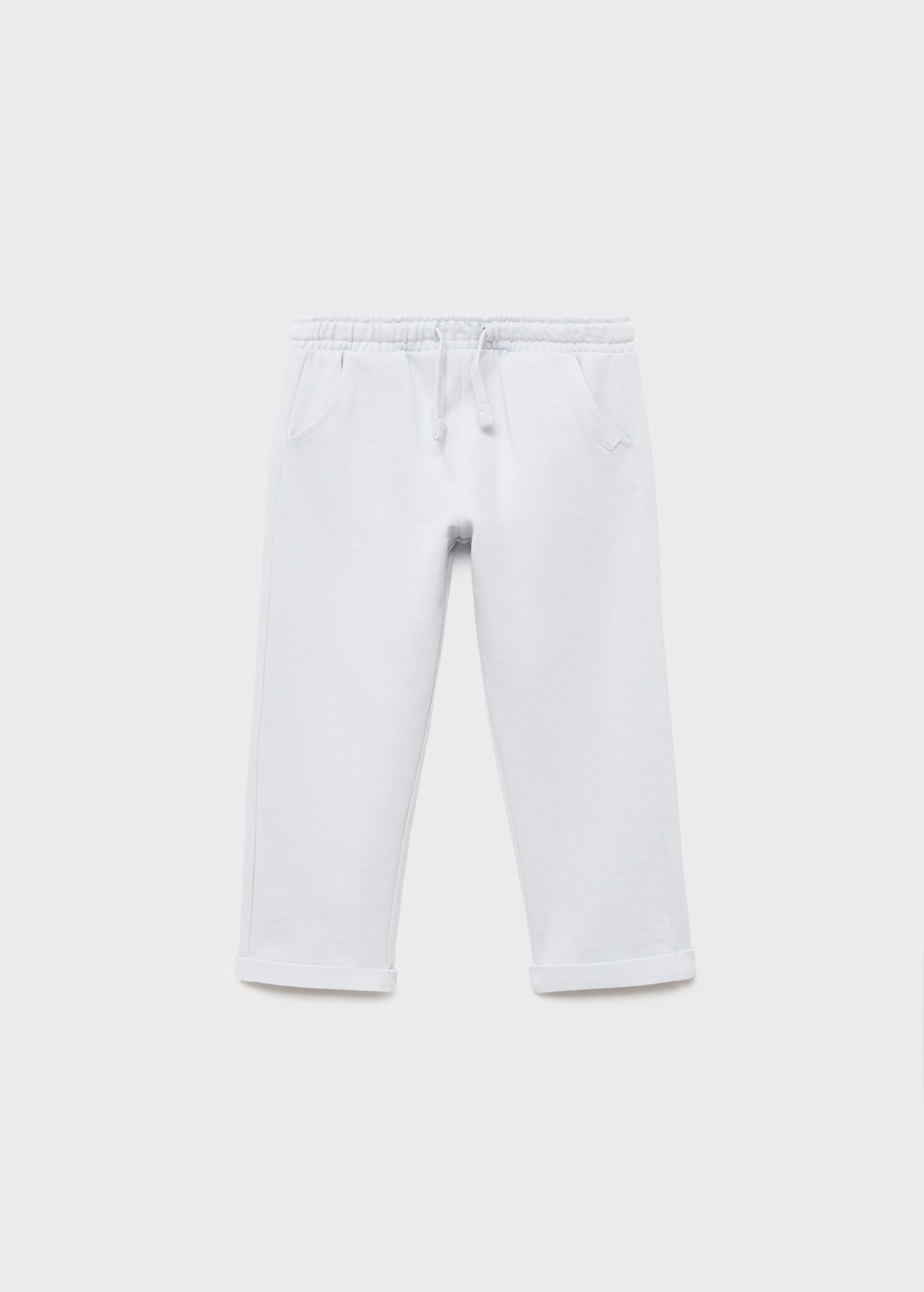 Baumwoll-Jogger Pants mit Kordelzug - Artikel ohne Model