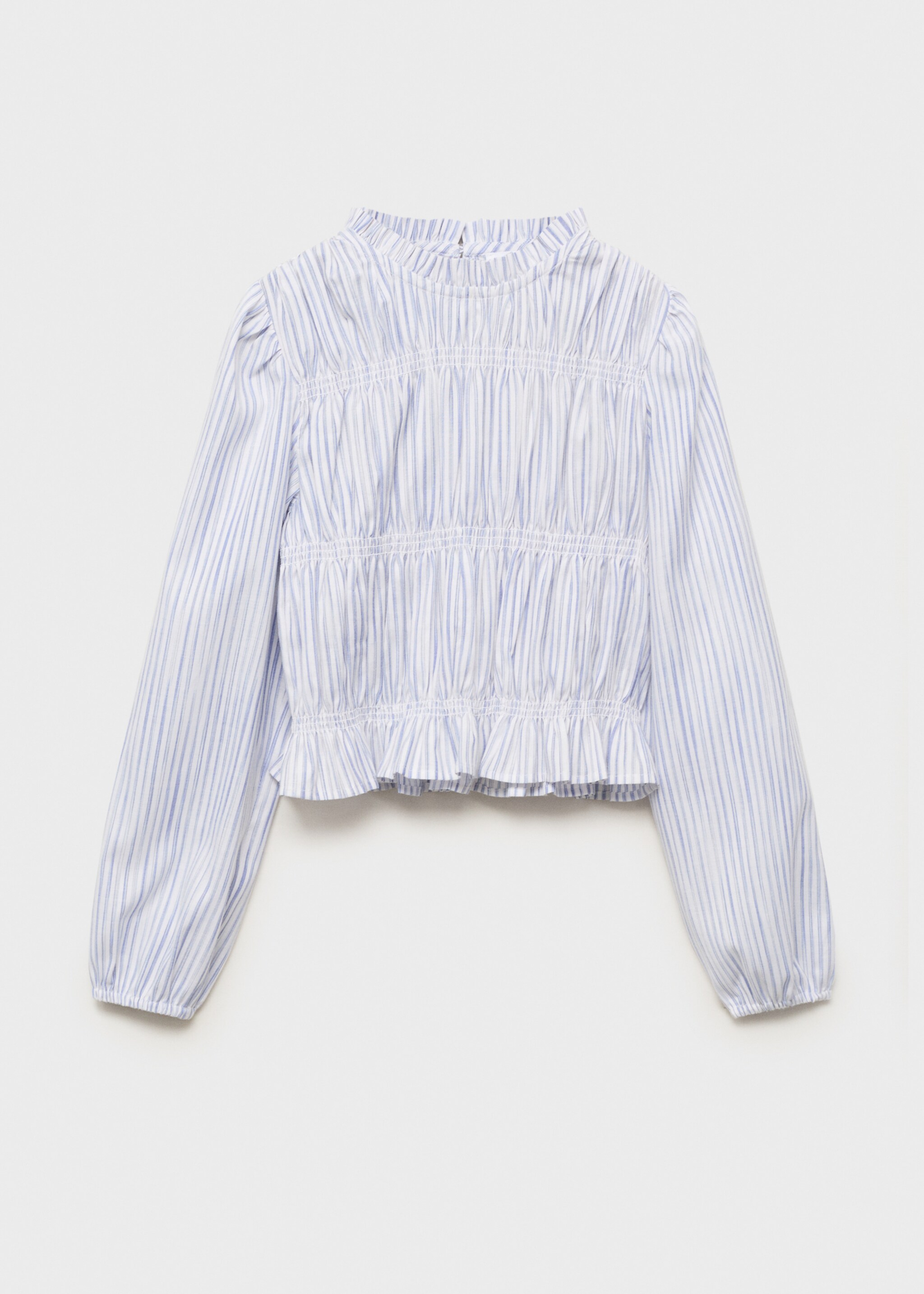 Striped cotton blouse - Article without model