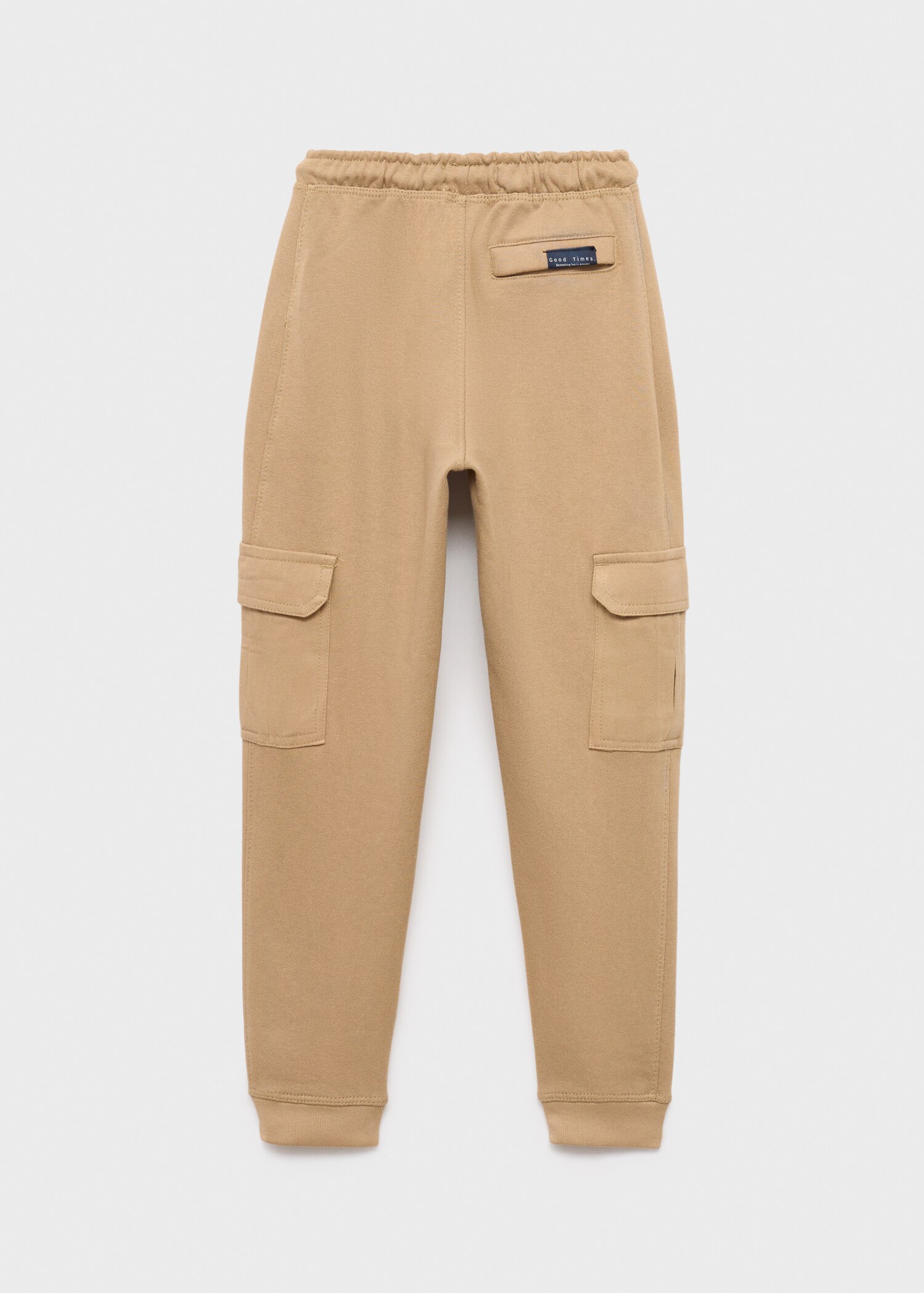 Cargo joggers with drawstring - Reverse of the article