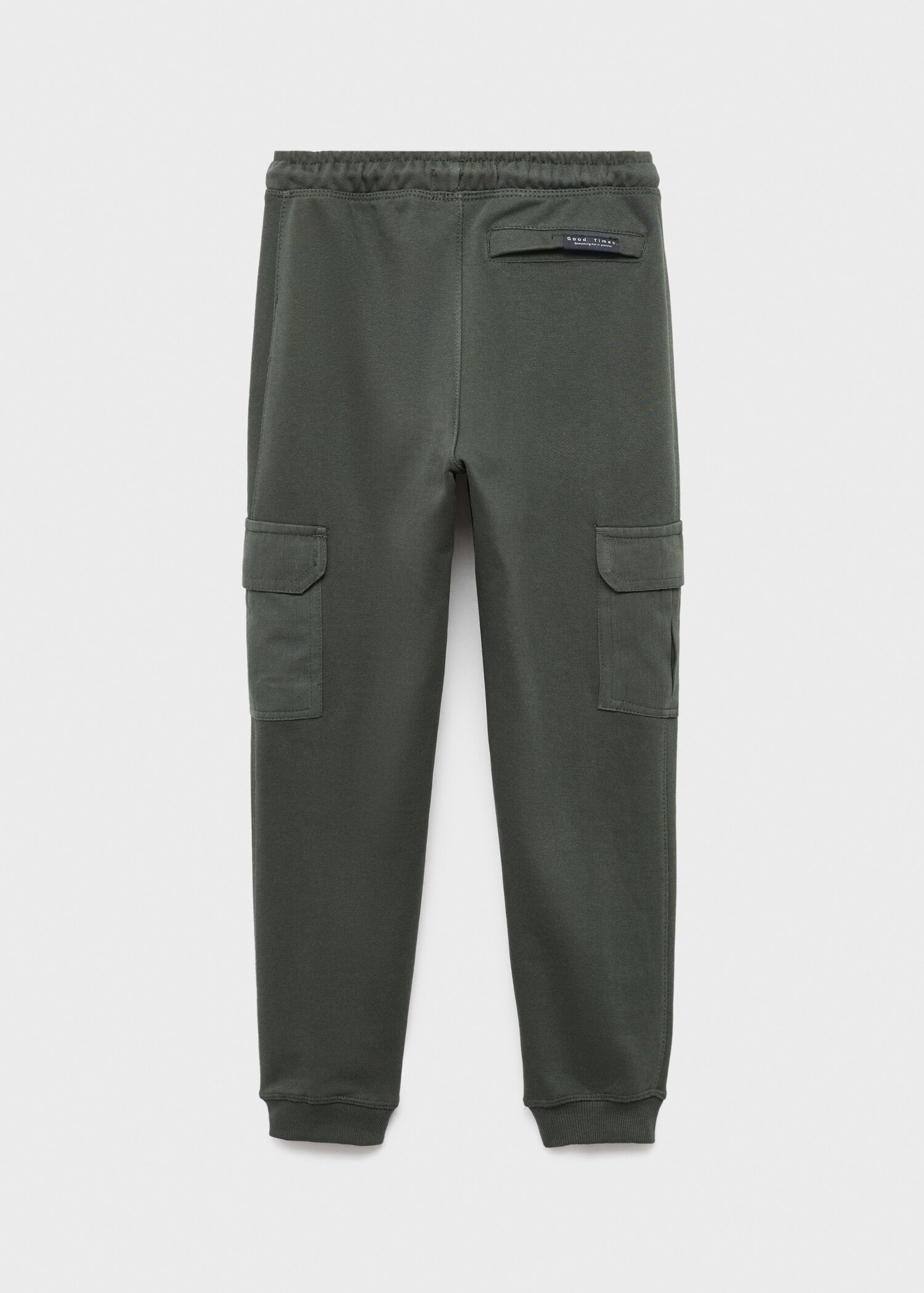Cargo joggers with drawstring - Reverse of the article