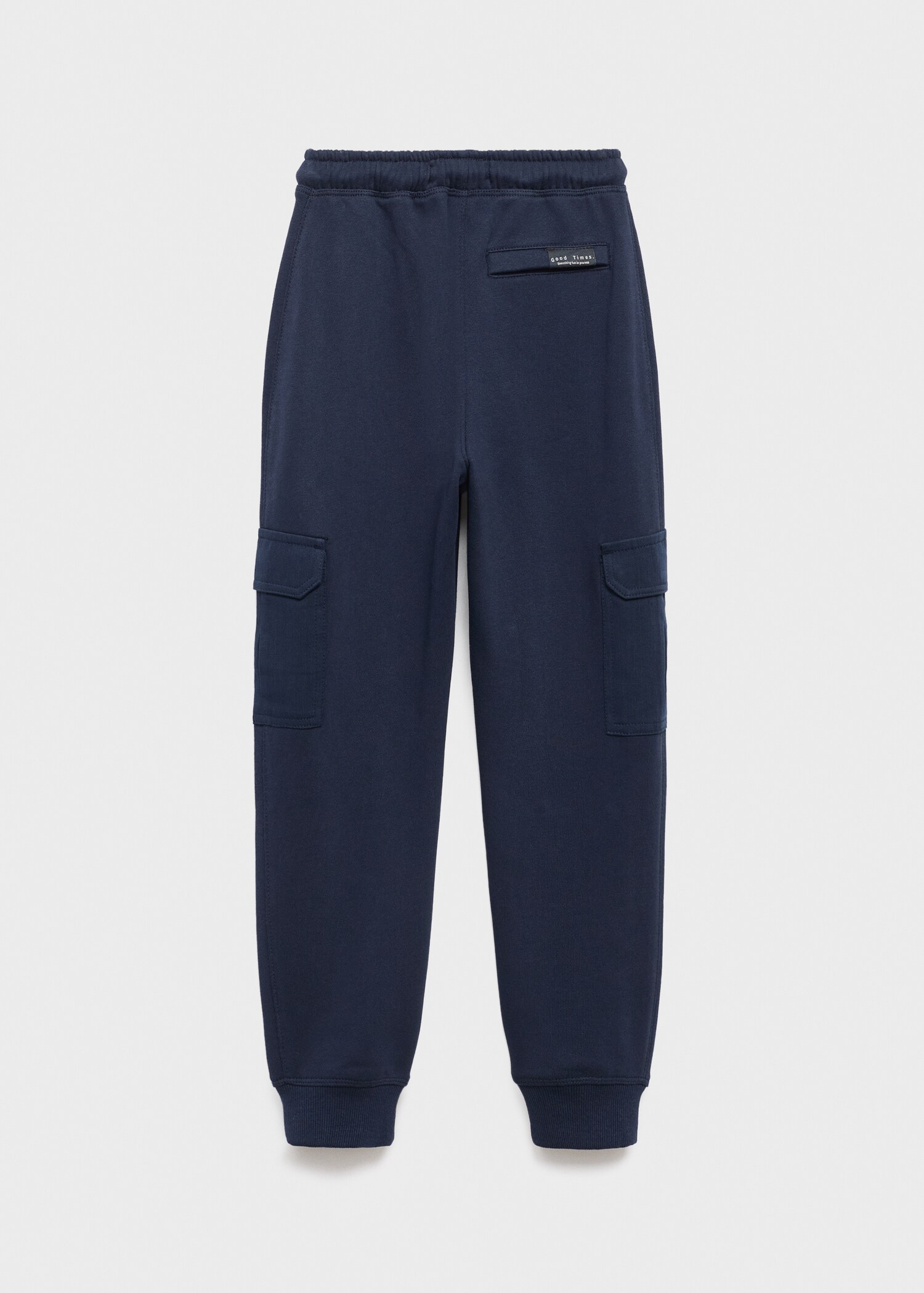 Cargo joggers with drawstring - Reverse of the article