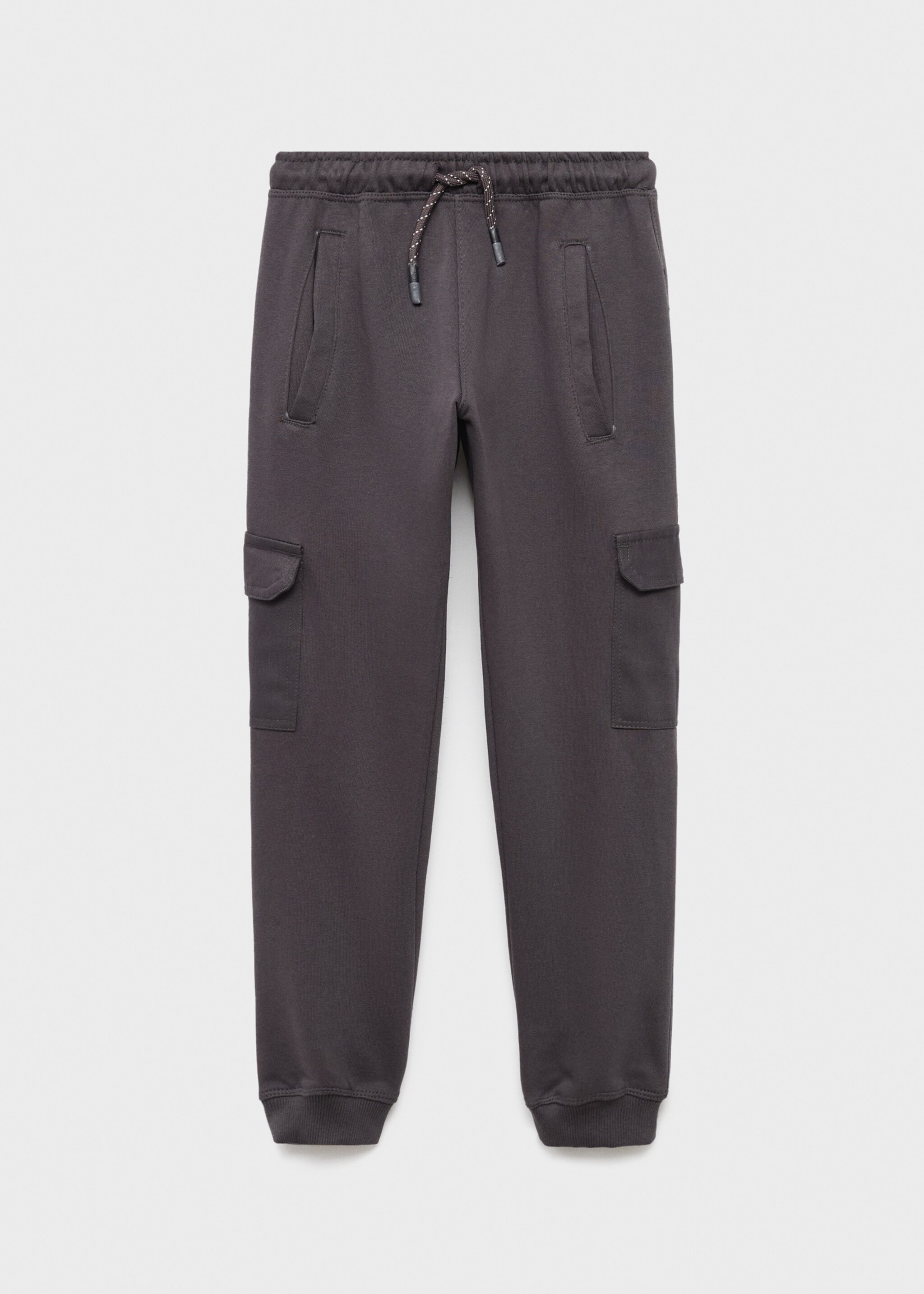Jogger cargo cordon - Article sans modèle, Gris anthracite. Ref: 17033288-00.