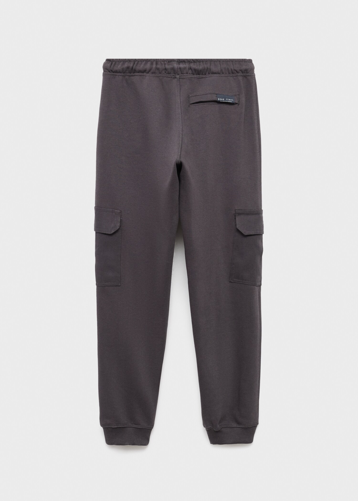 Cargo joggers with drawstring - Reverse of the article
