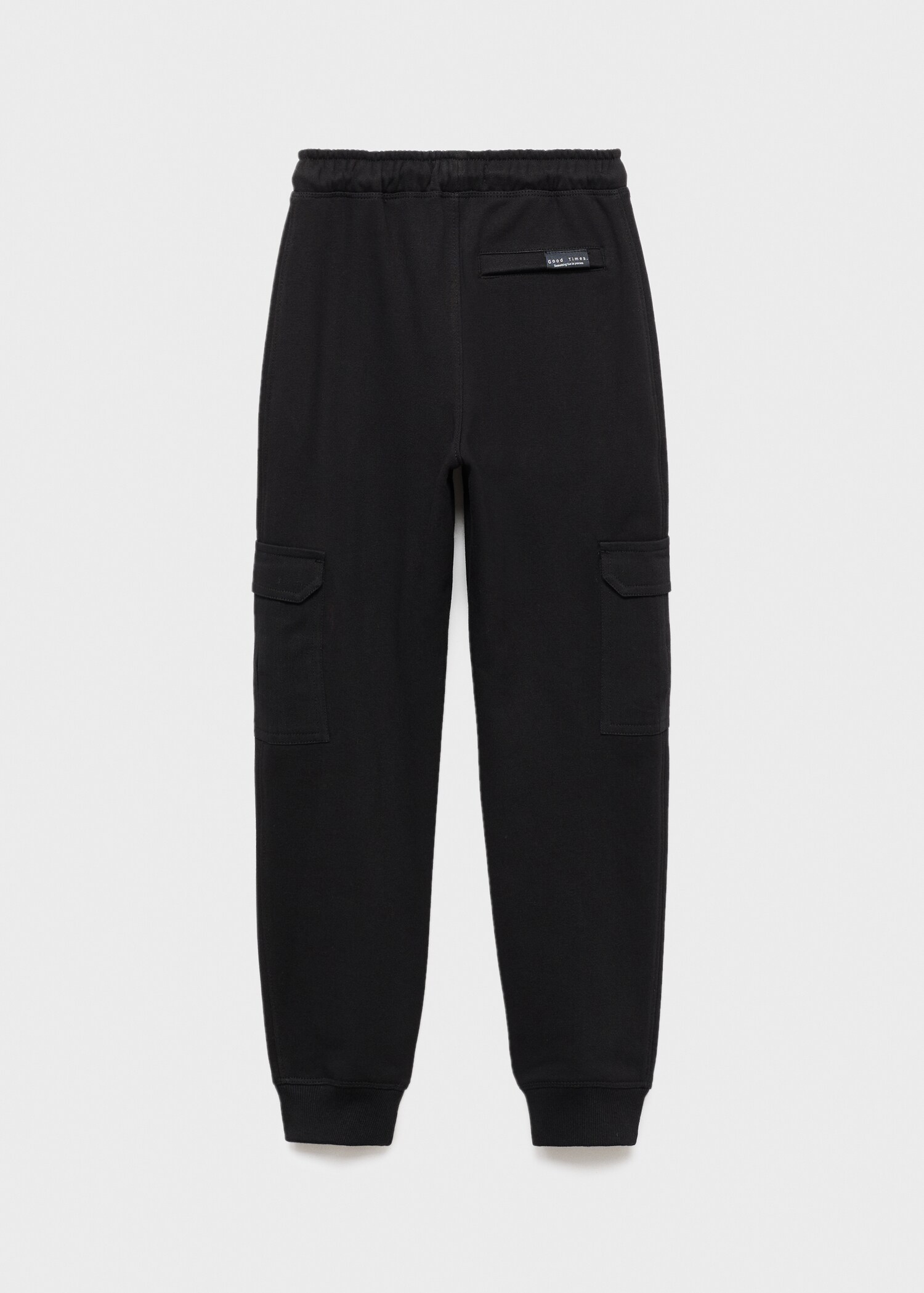 Cargo joggers with drawstring - Reverse of the article