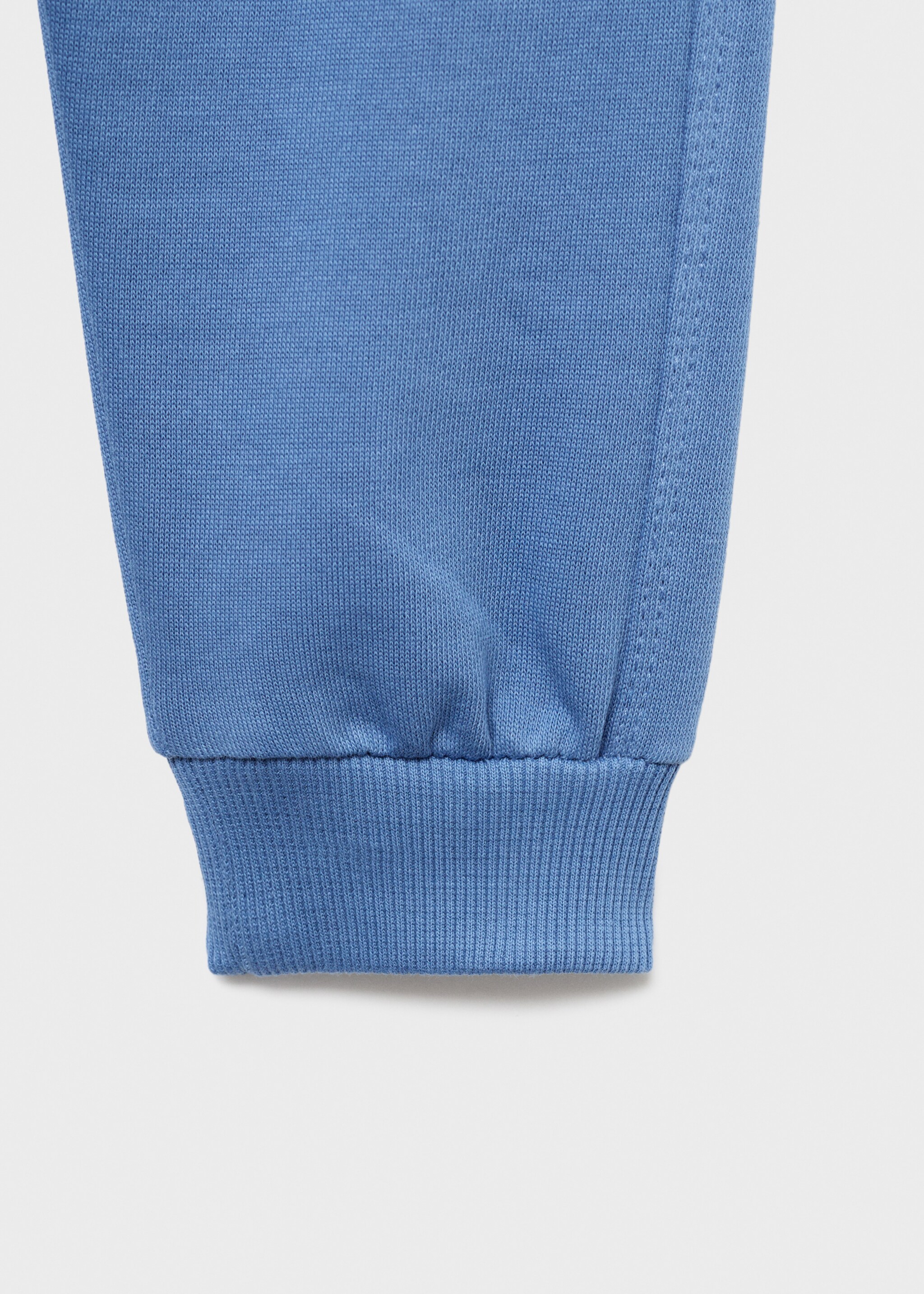 Cotton jogger-style trousers - Details of the article 8