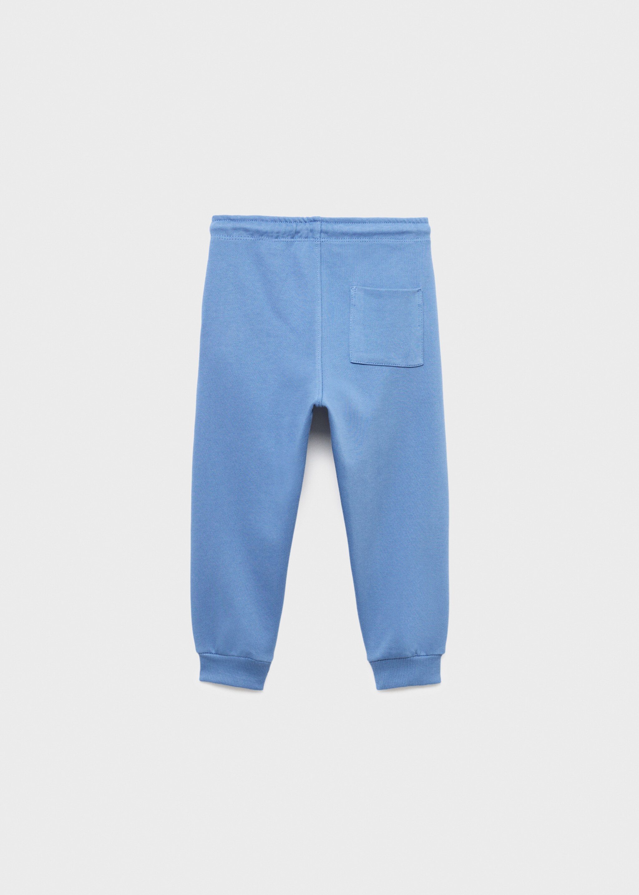 Cotton jogger-style trousers - Reverse of the article
