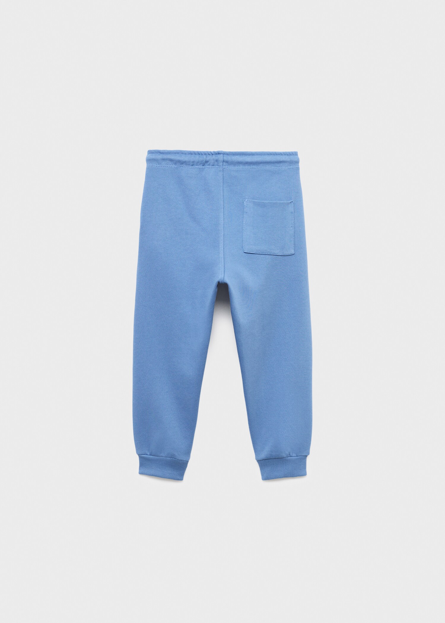 Cotton jogger-style trousers - Reverse of the article