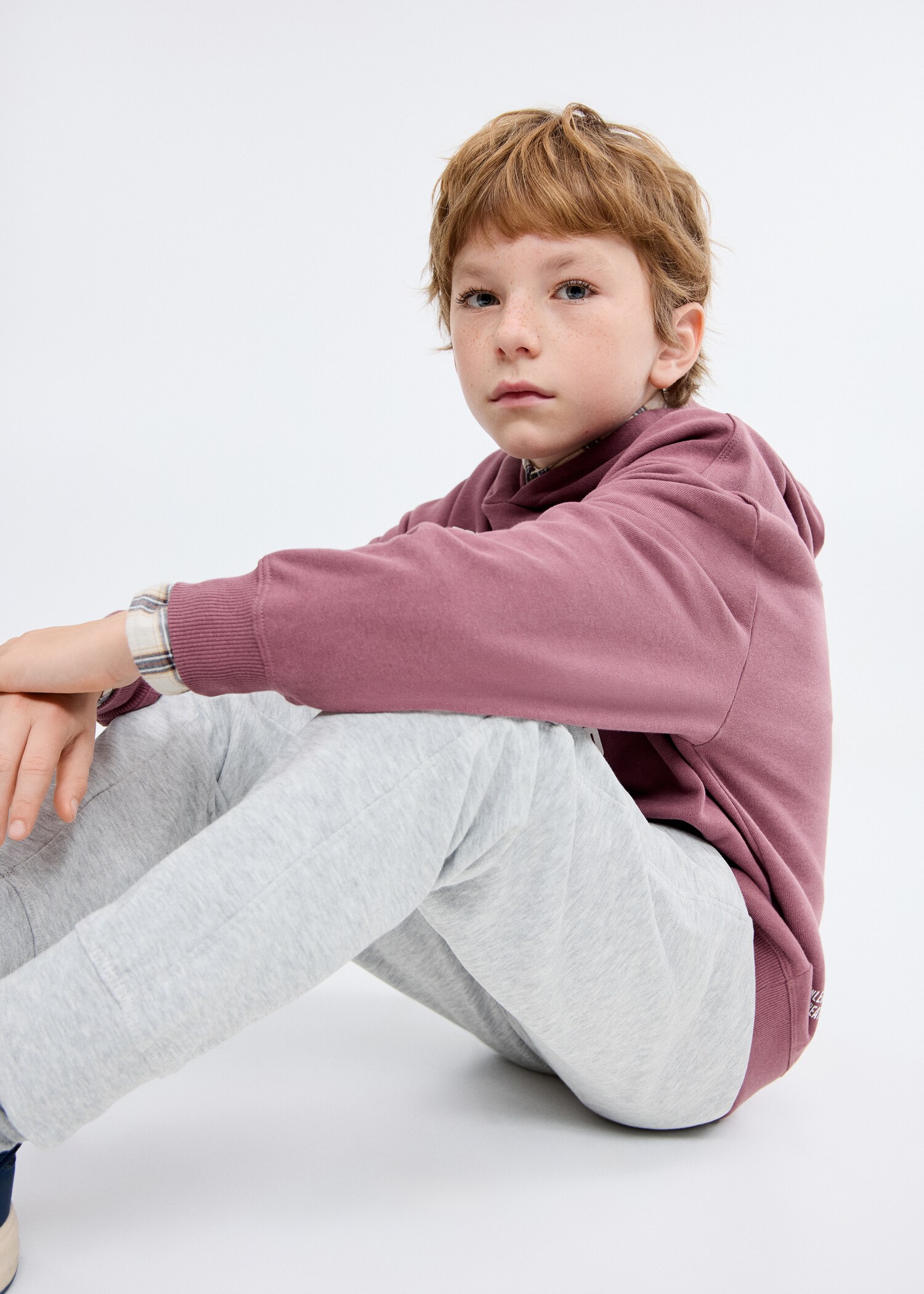 Drawstring jogger trousers - Medium plane