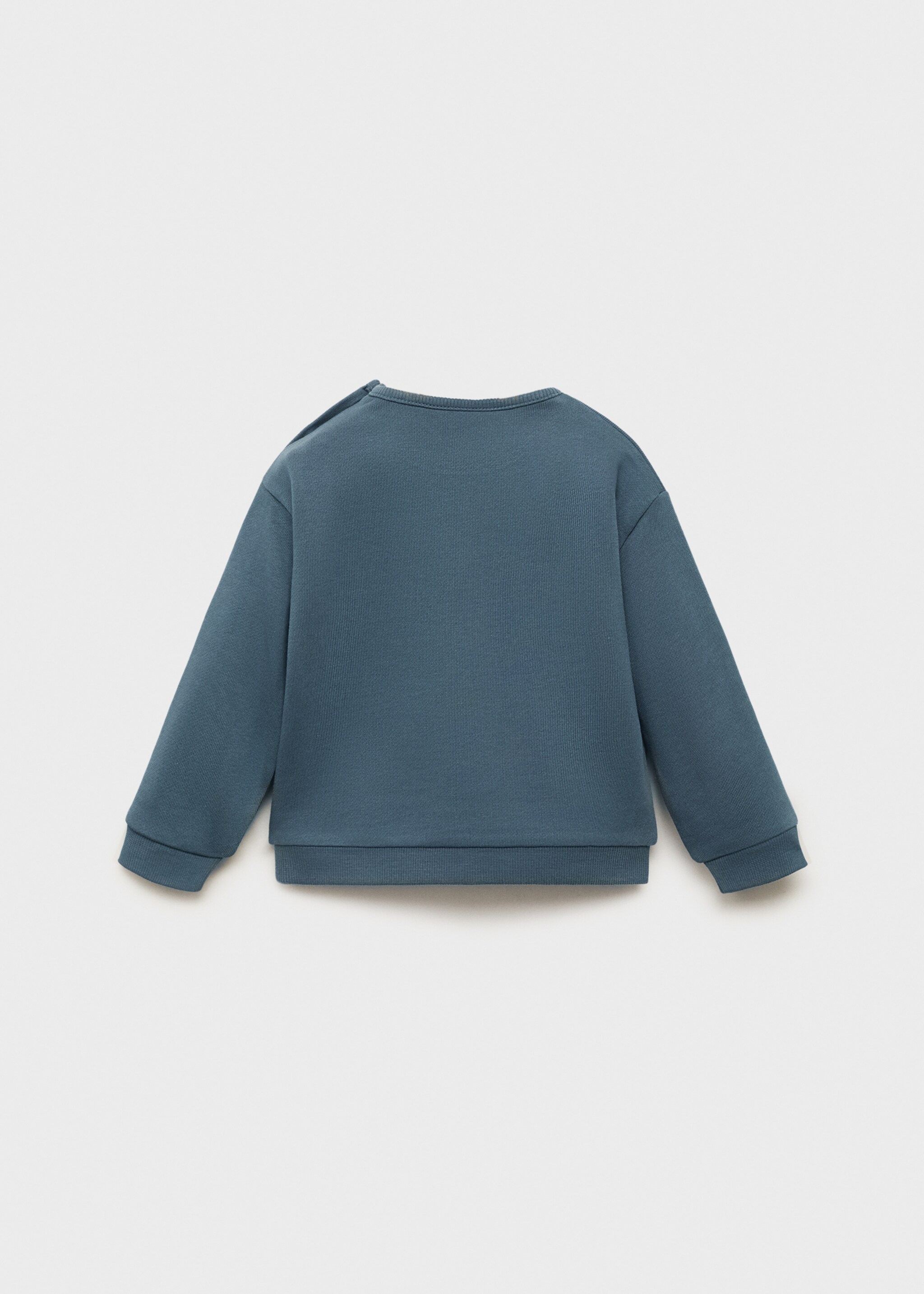 Sweat-shirt coton imprimé - Verso de l’article