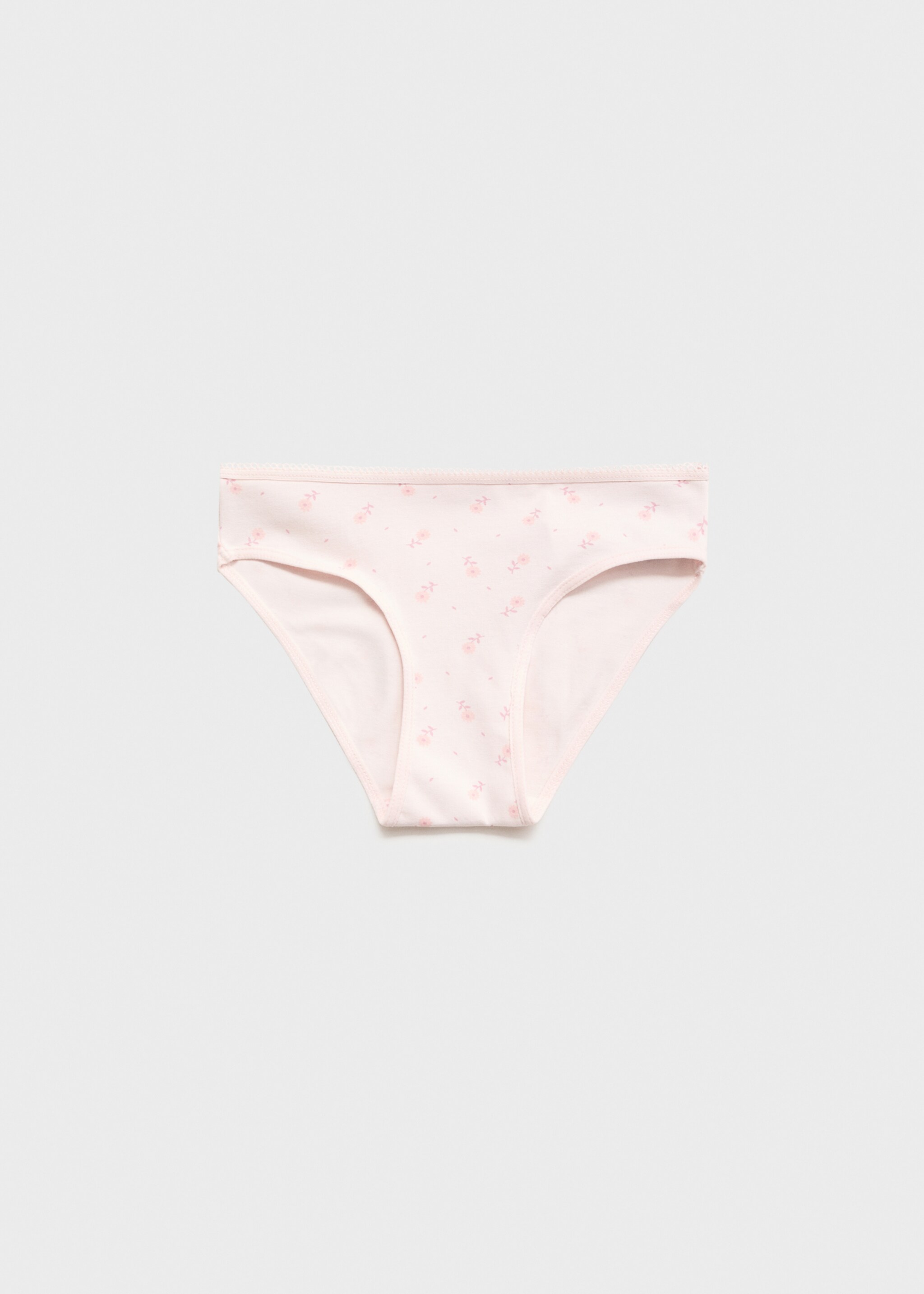 3 pack cotton panties - Details of the article 8, Pink. Ref: 17033303-00.