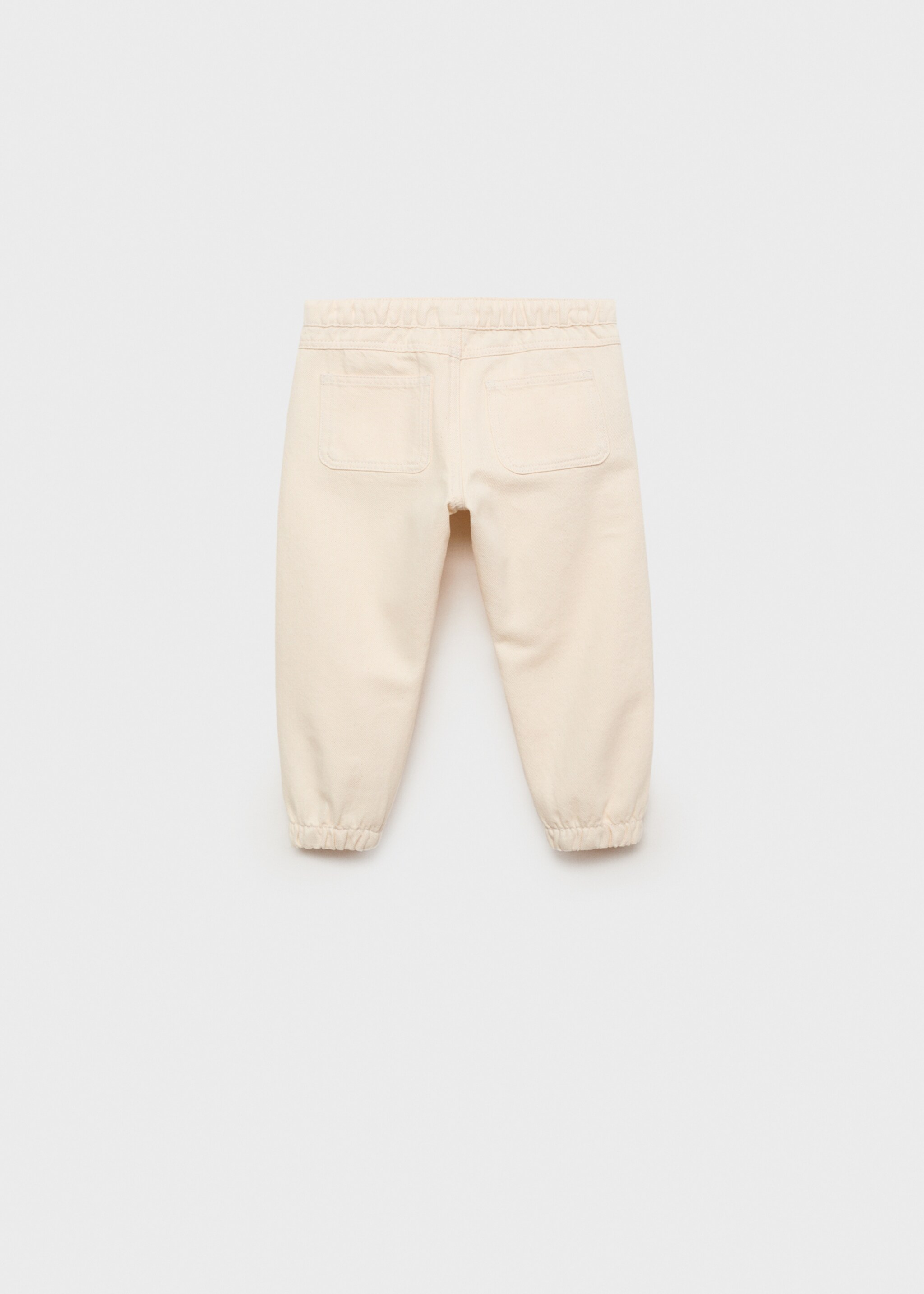 Jogger-style jeans - Reverse of the article