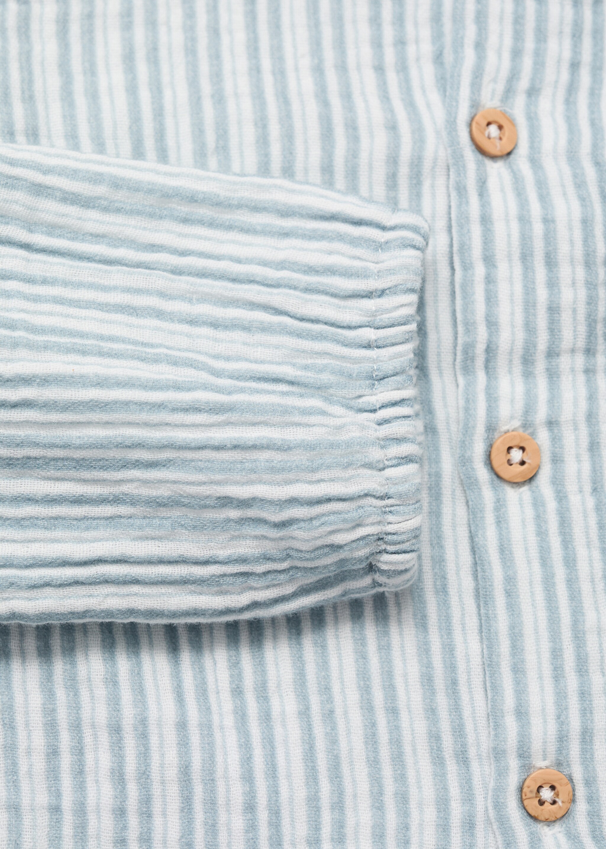 Stripe-print shirt - Details of the article 0
