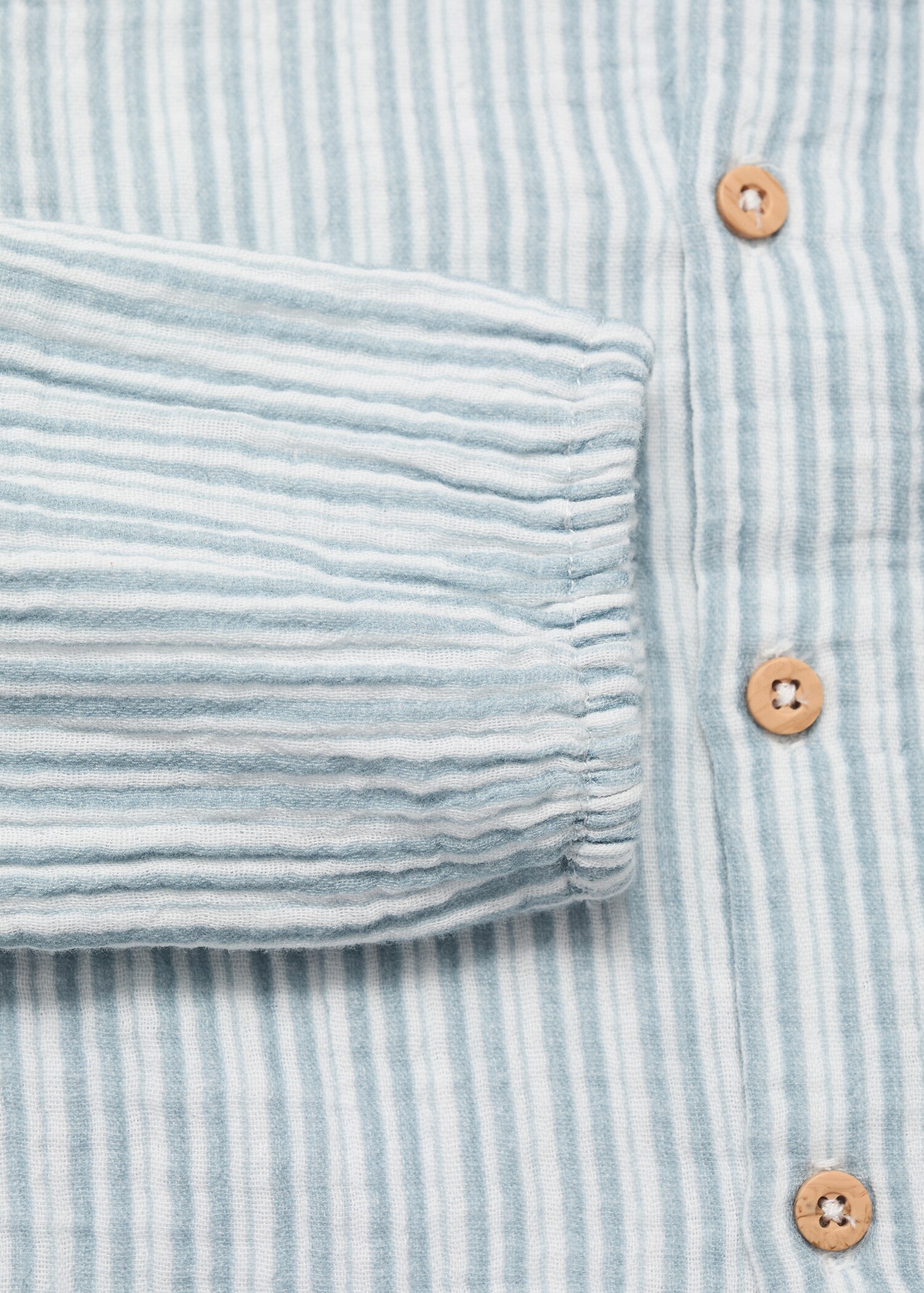 Stripe-print shirt - Details of the article 0