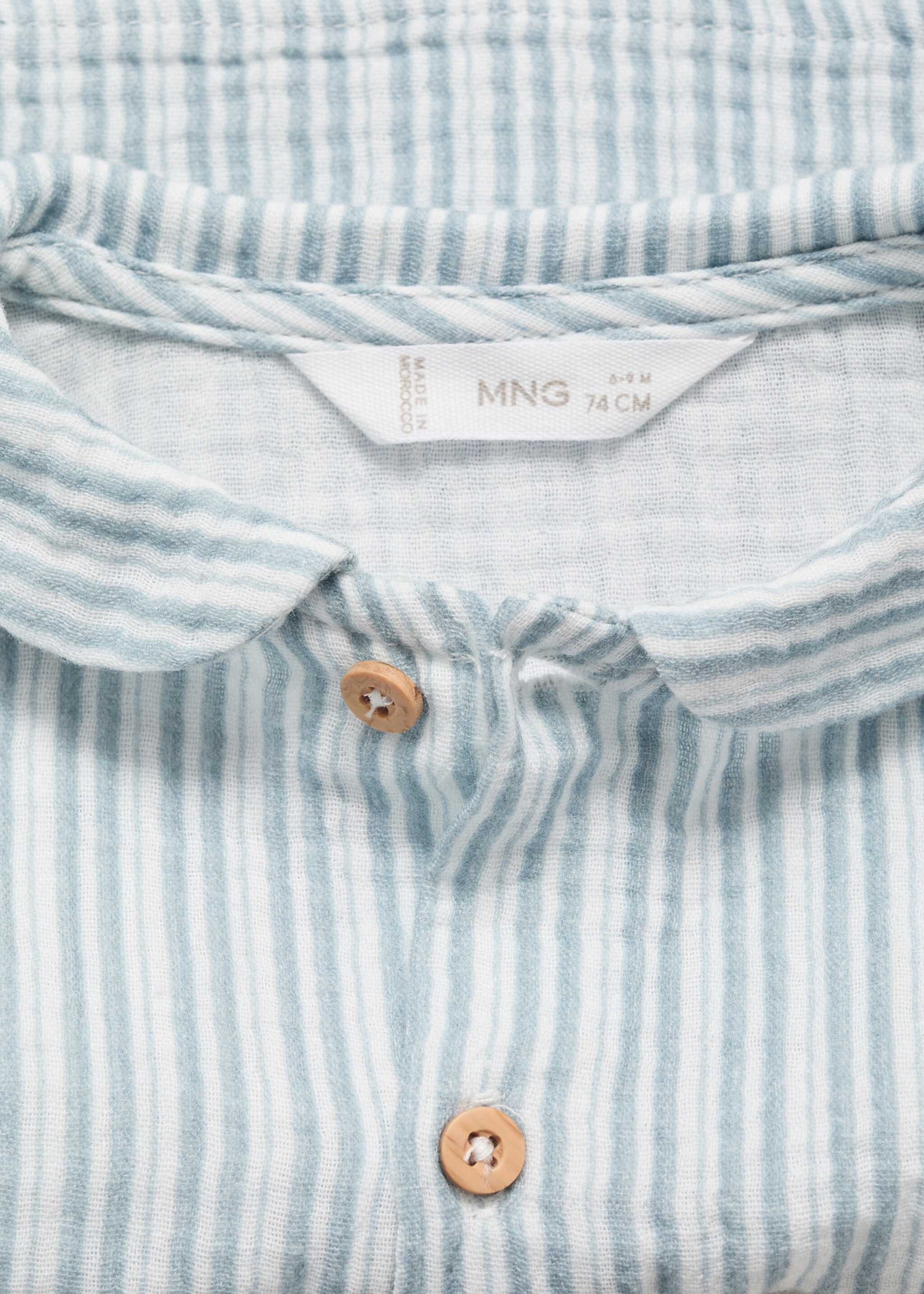Stripe-print shirt - Details of the article 8