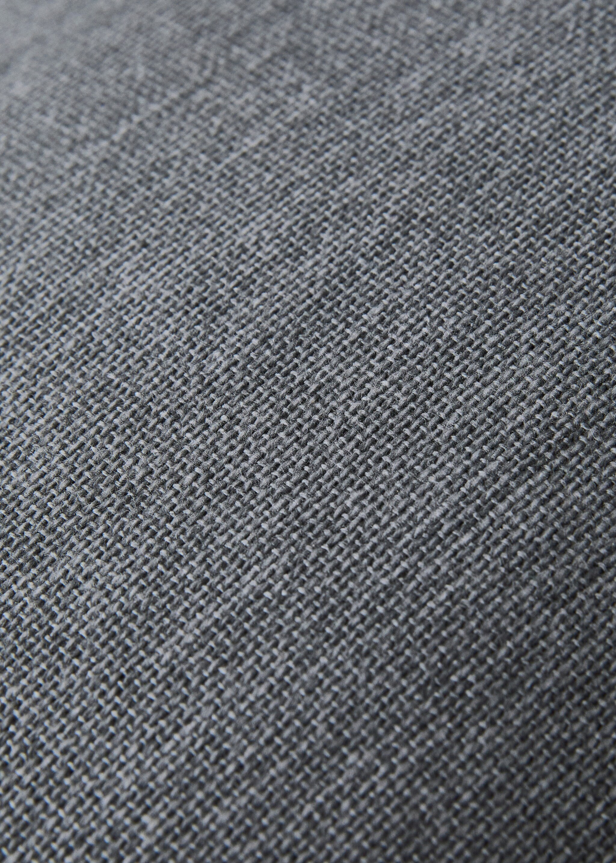 Kuddfodral med struktur 45x45 cm - Detaljer om artikeln 2, Grå. Ref: 17033312-00.