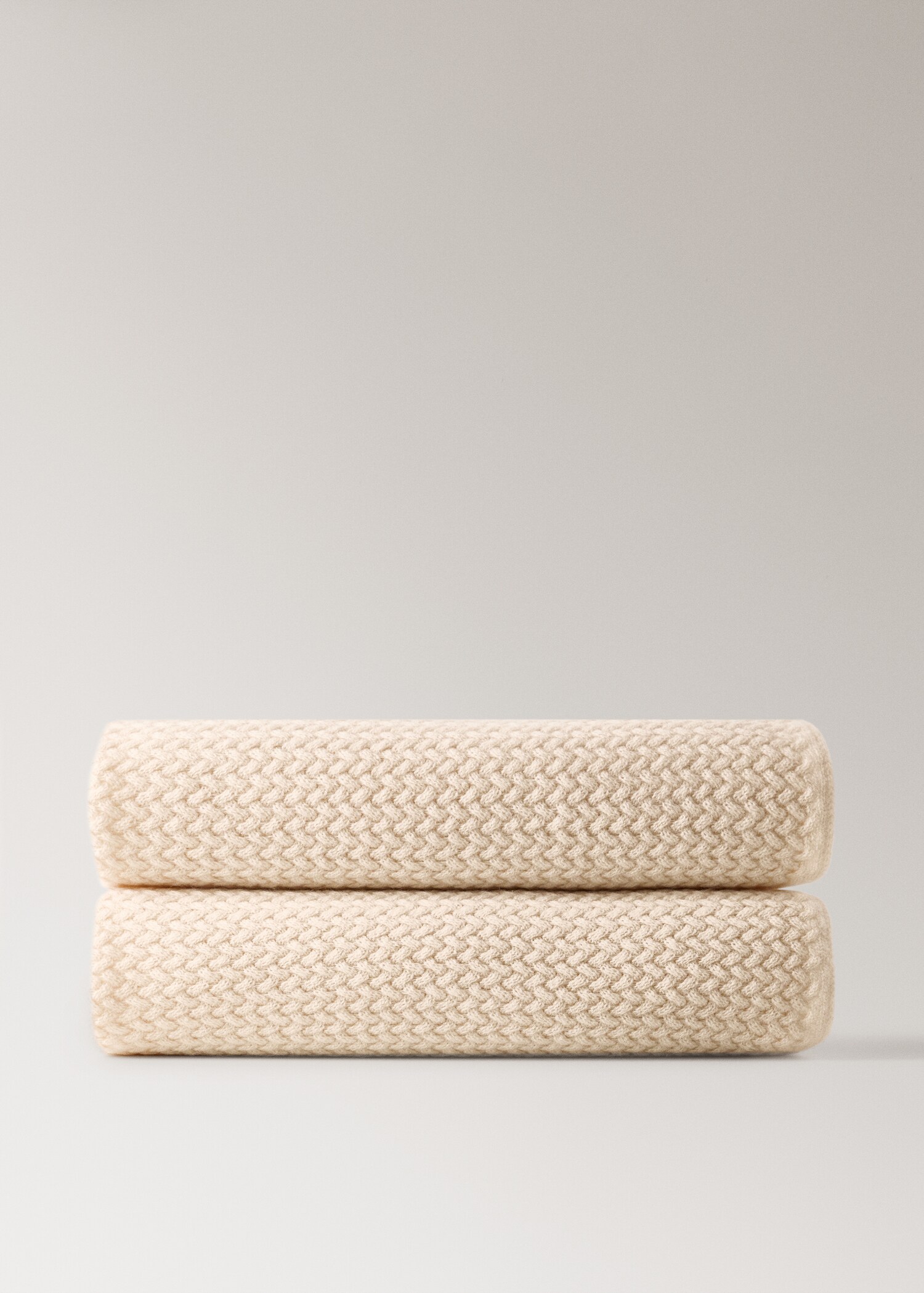 Children's cashmere wool knitted blanket - Article without model