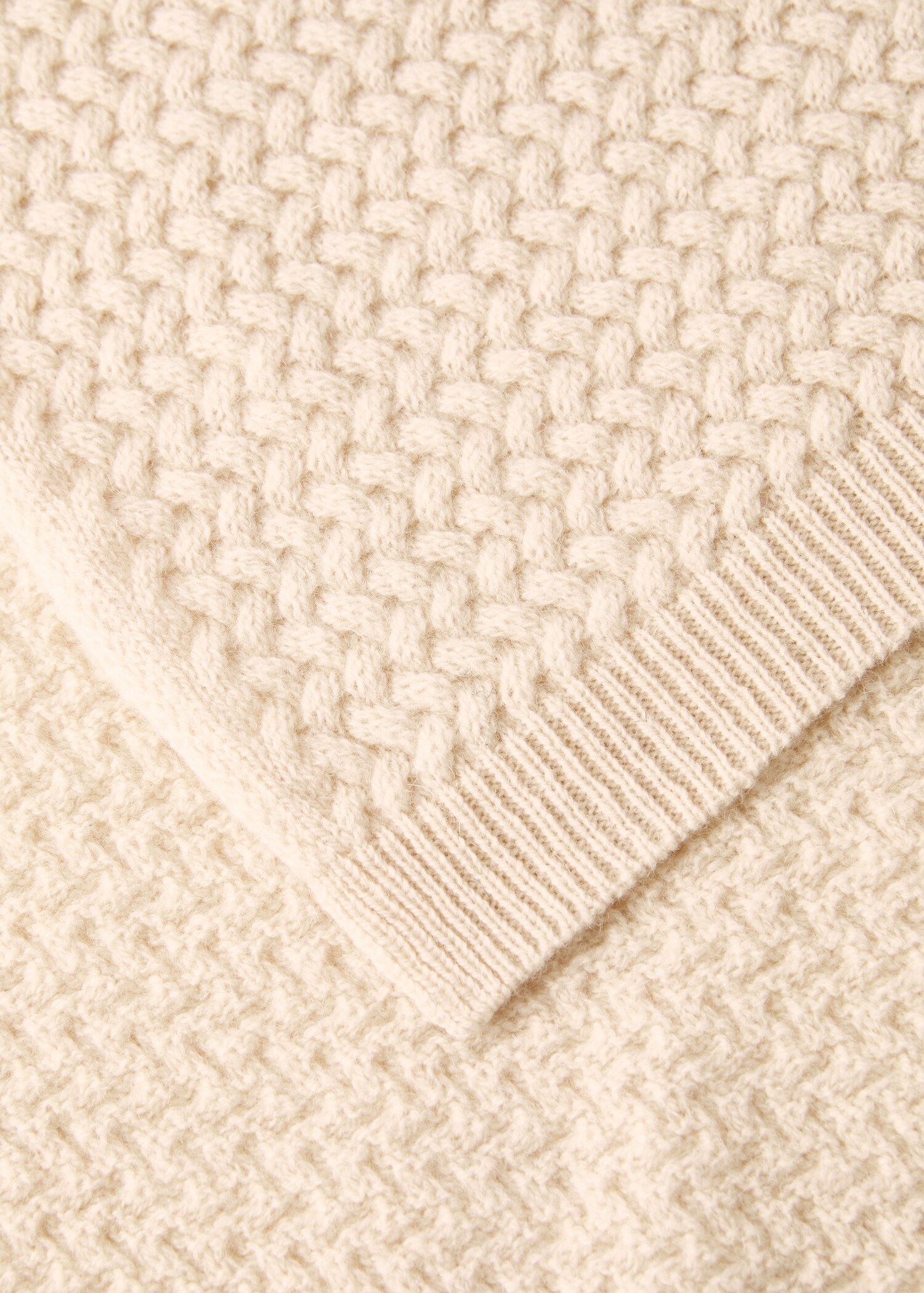 Children's cashmere wool knitted blanket - Details of the article 1