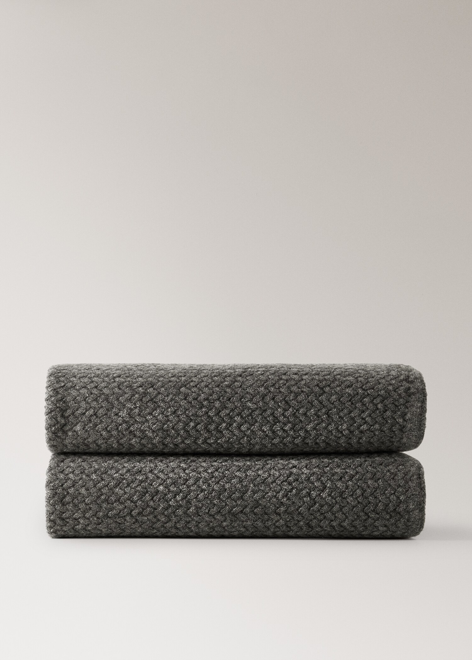 Children's cashmere wool knitted blanket - Article without model