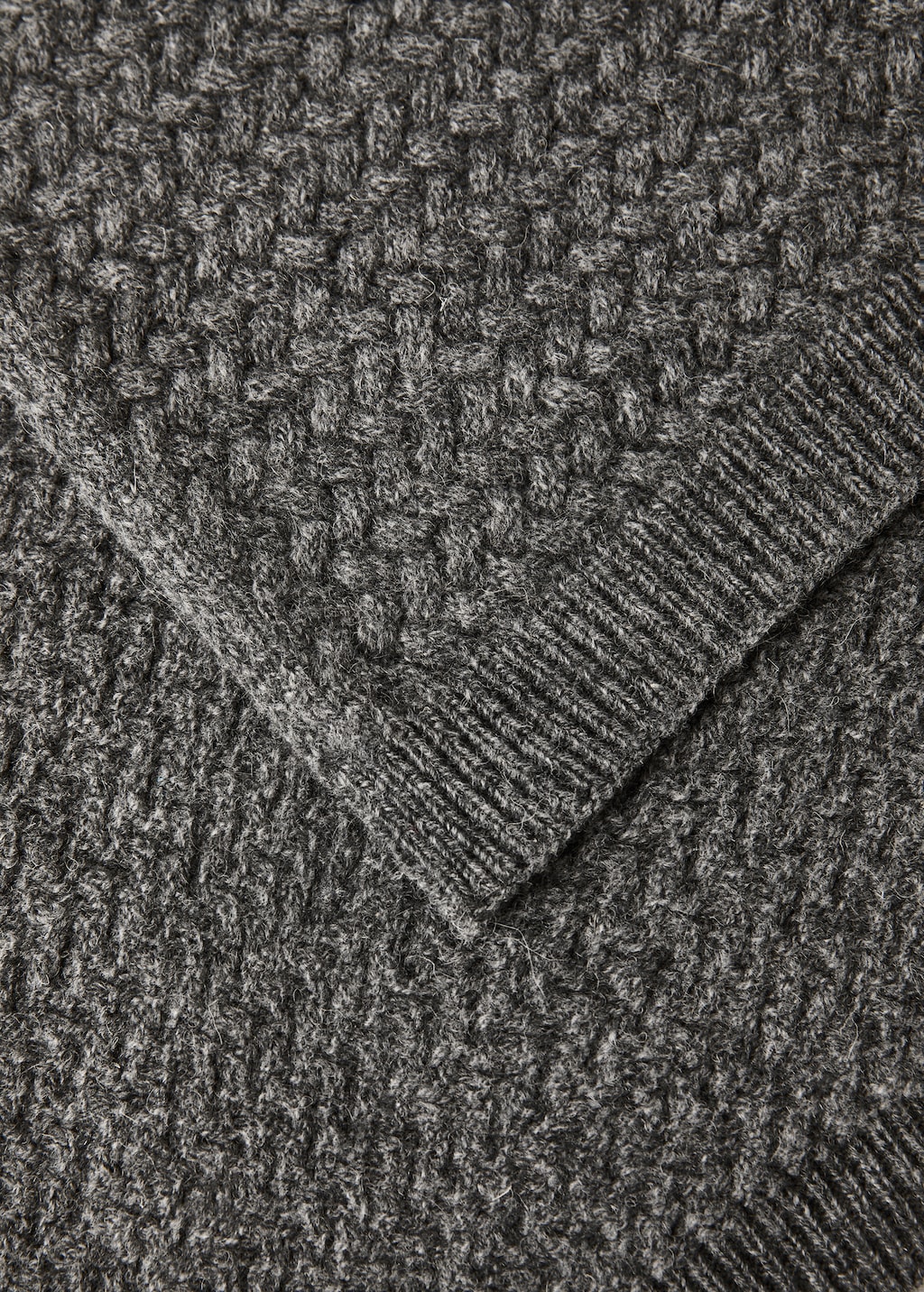 Children's cashmere wool knitted blanket