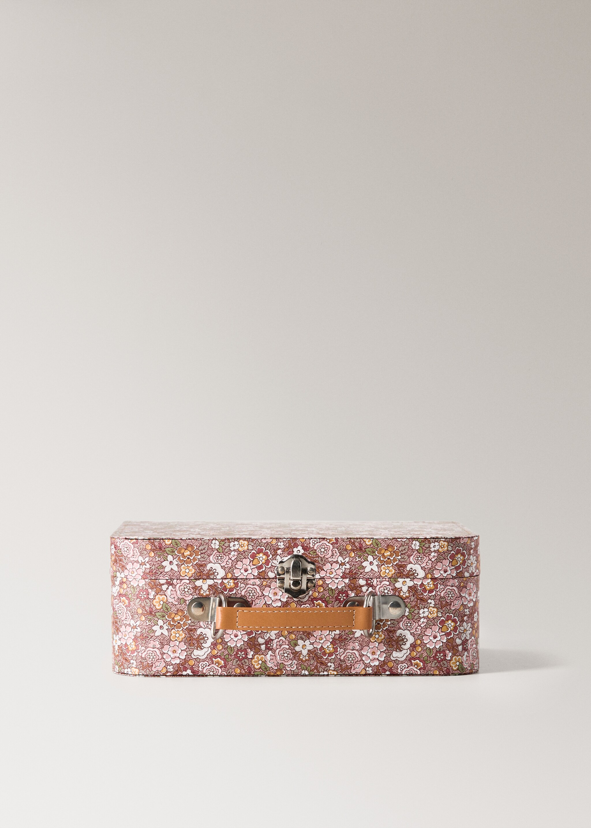 Small children's suitcase box - Article without model, Pink. Ref: 17033327-00.