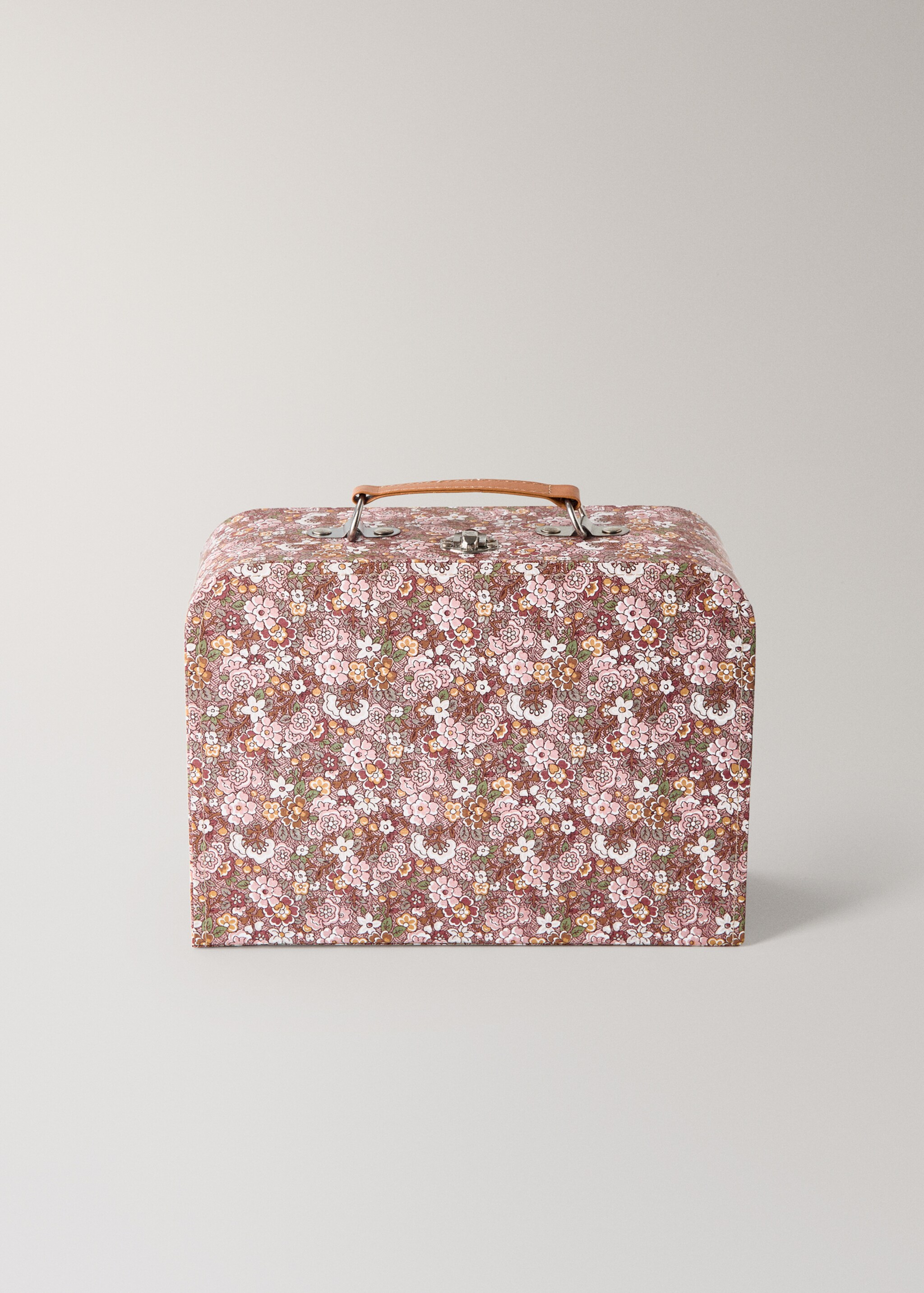 Small children's suitcase box - Details of the article 2, Pink. Ref: 17033327-00.
