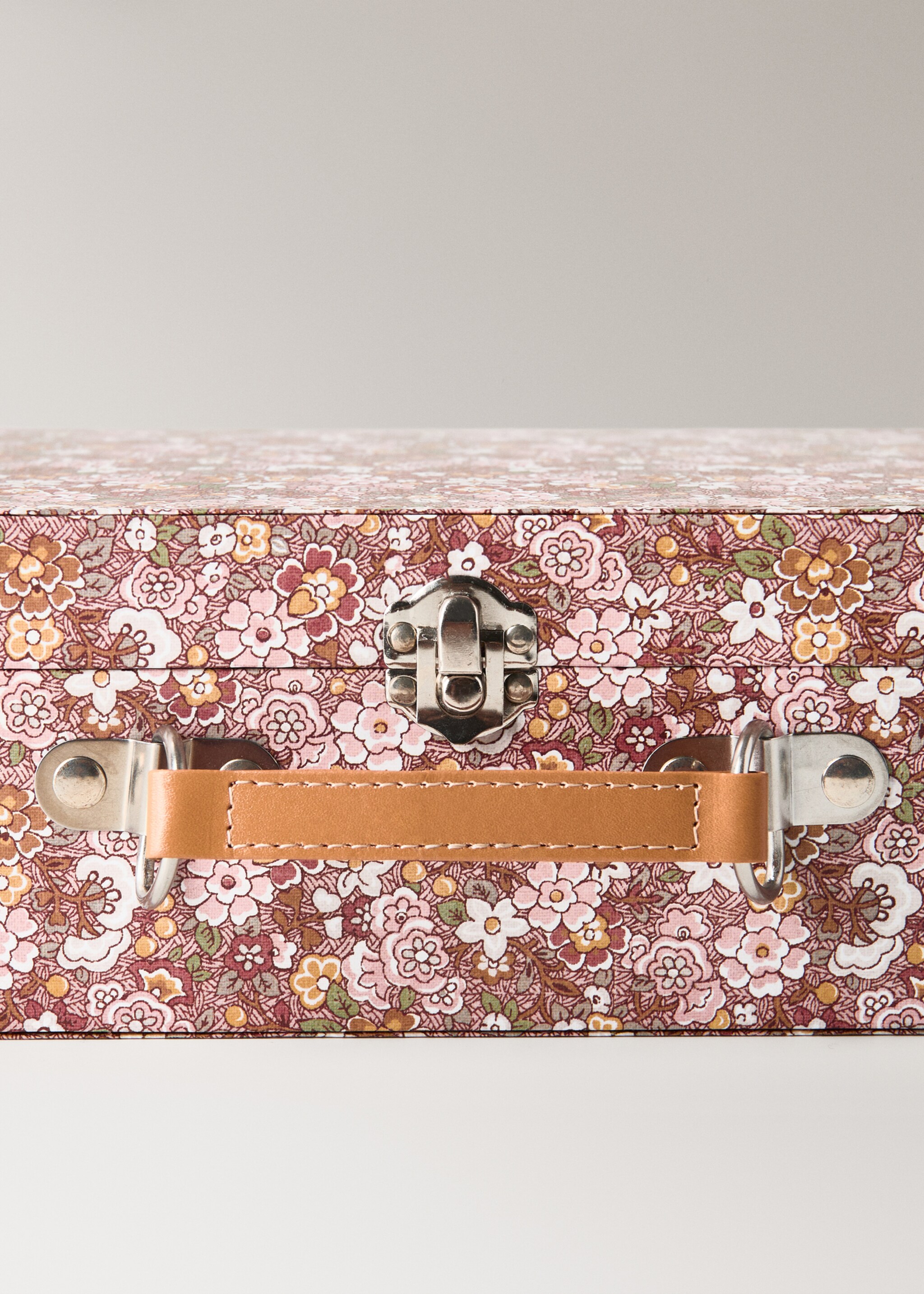 Small children's suitcase box - Details of the article 4, Pink. Ref: 17033327-00.
