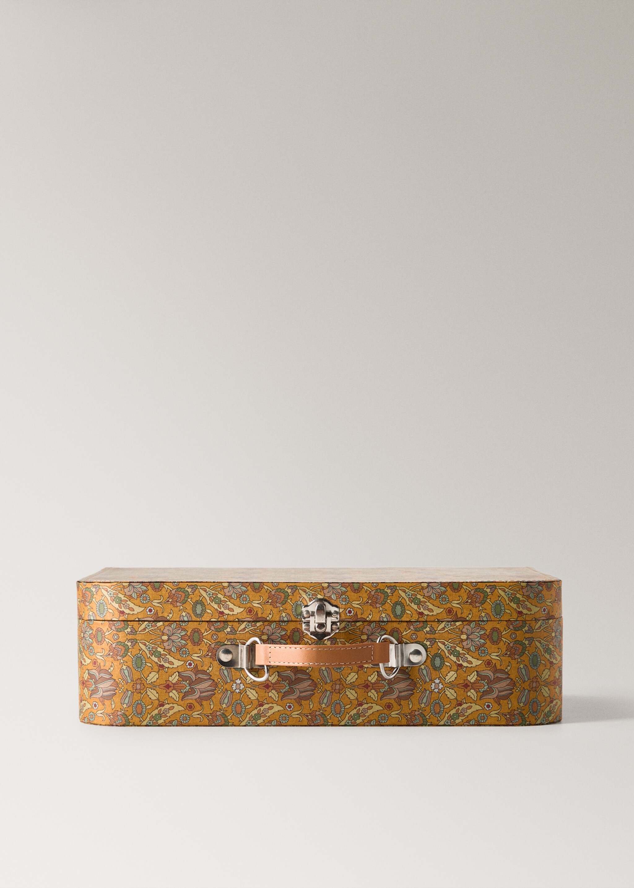 Large children's suitcase box - Article without model, Yellow. Ref: 17033328-00.