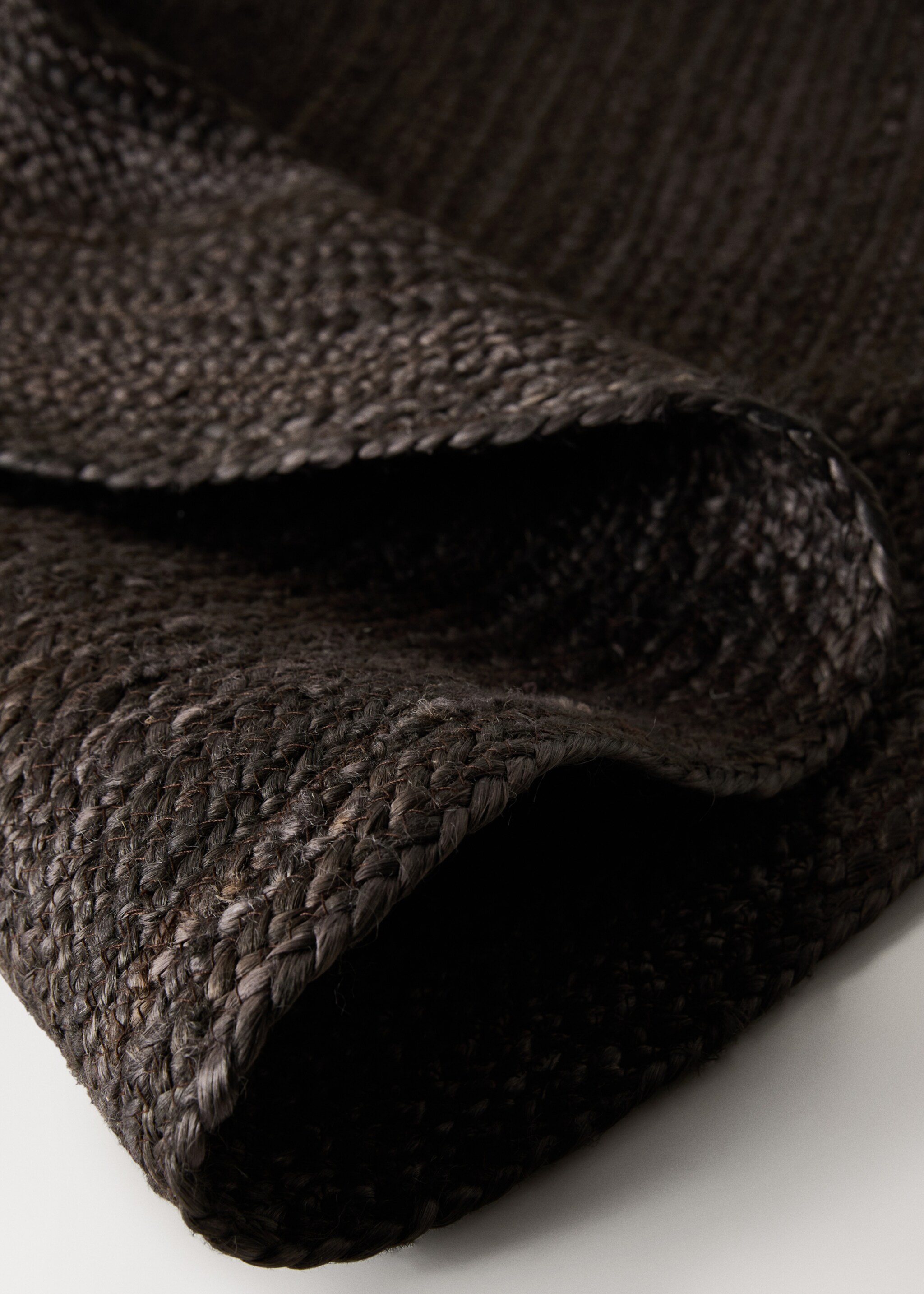 Килим з пряжі з джуту - Детальніше про товар 1, Коричневий. Ref: 17033332-00.