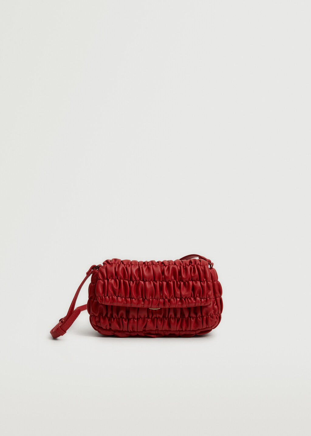 Bag with ruched detail Women MANGO Vietnam