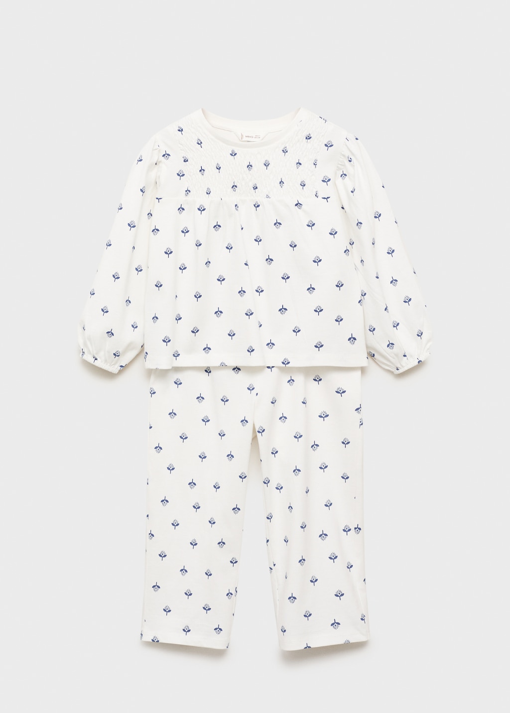 Printed cotton pyjamas