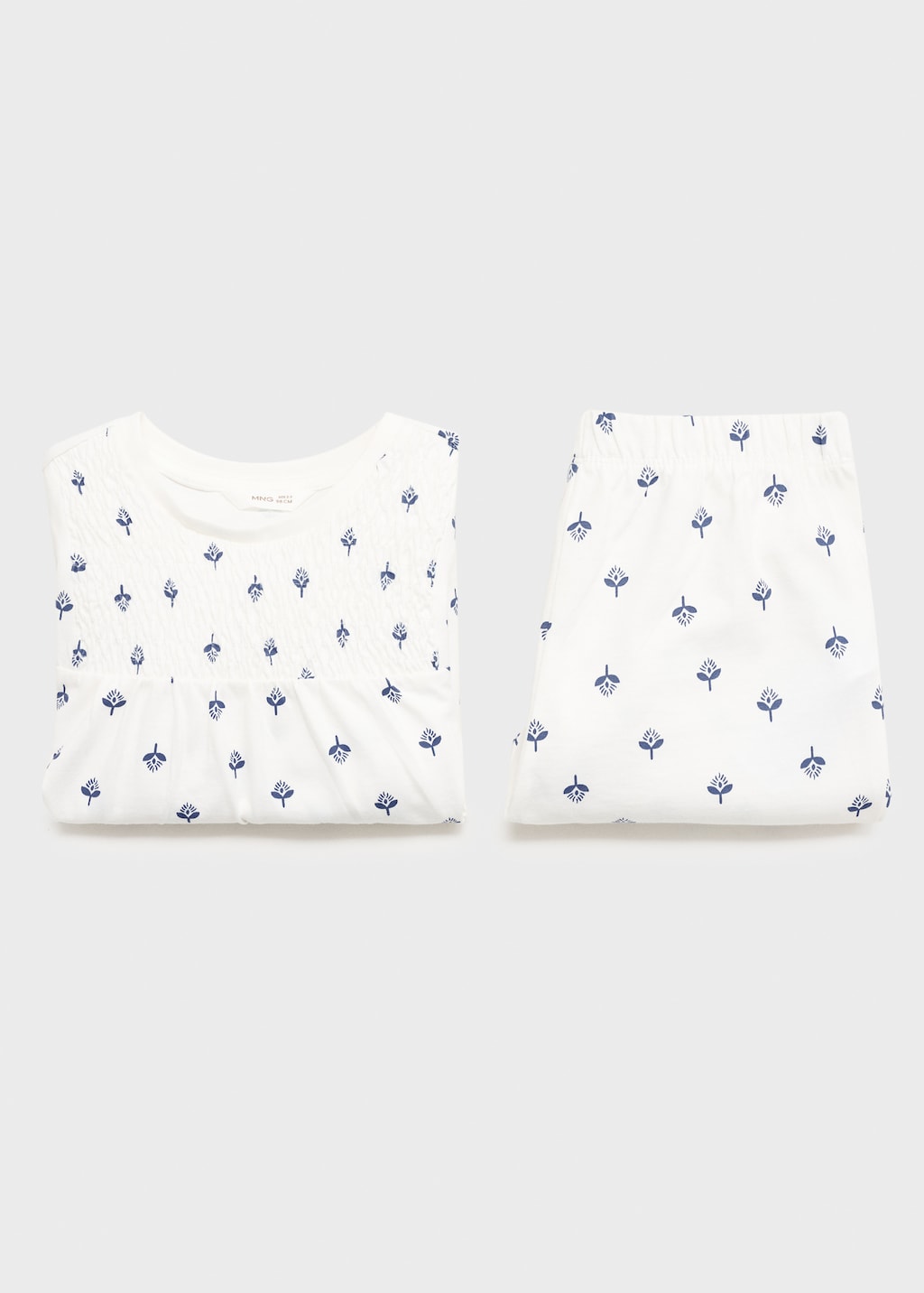 Printed cotton pyjamas