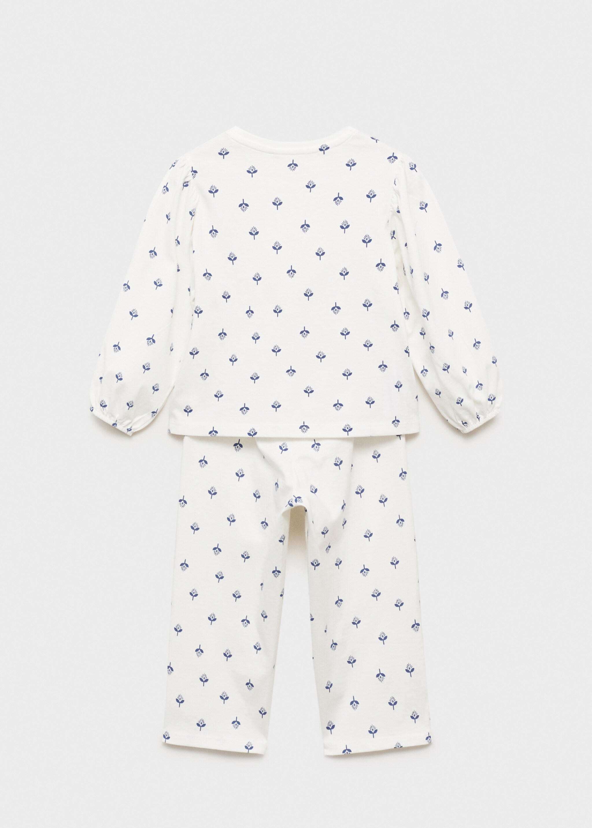 Printed cotton pyjama pack - Reverse of the article