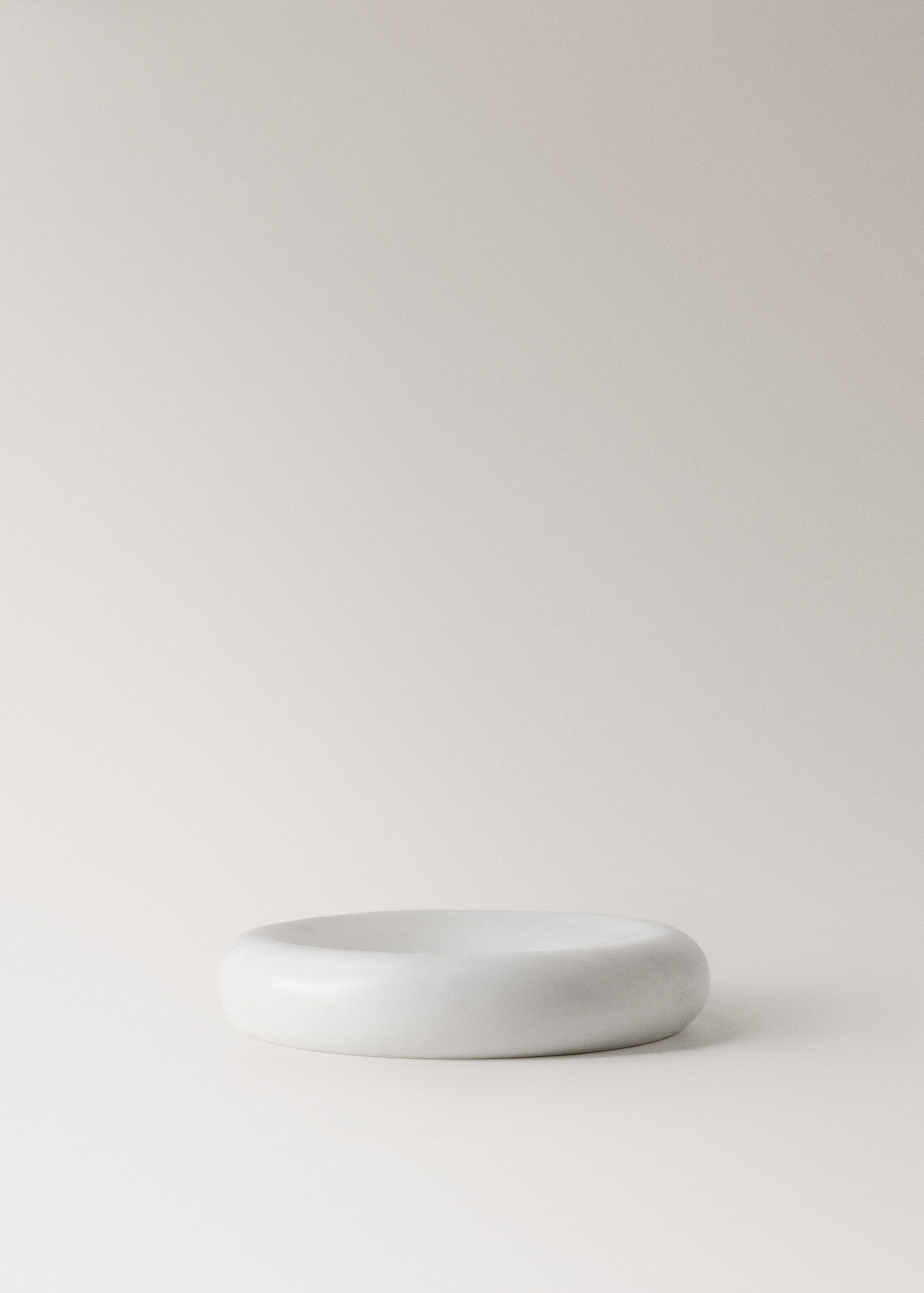 Medium marble tray - Article without model, White. Ref: 17033801-00.