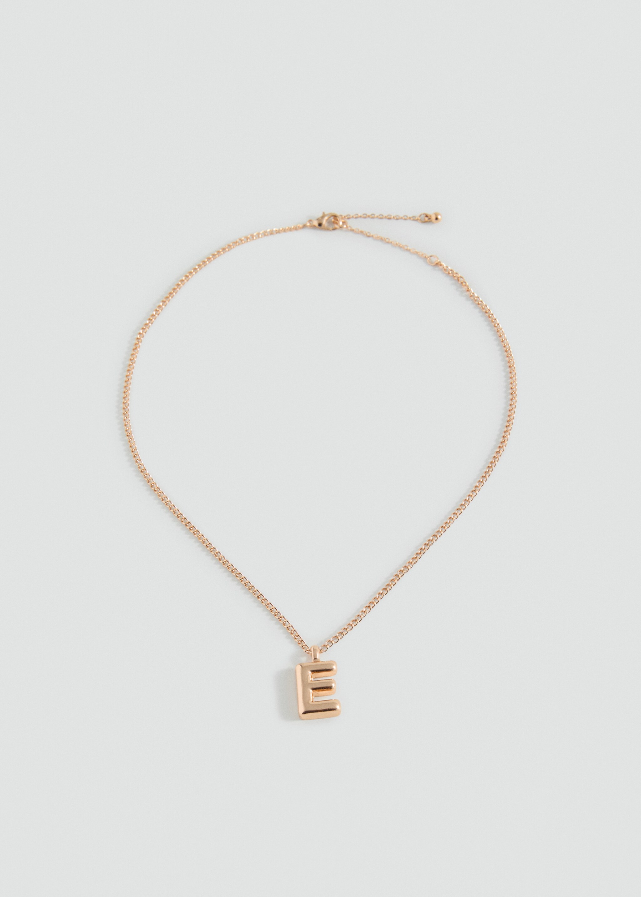 Collier pendentif lettre - Article sans modèle, Or. Ref: 17033806-00.
