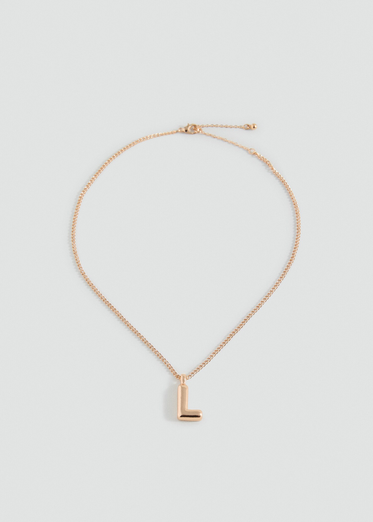 Collier pendentif lettre - Article sans modèle