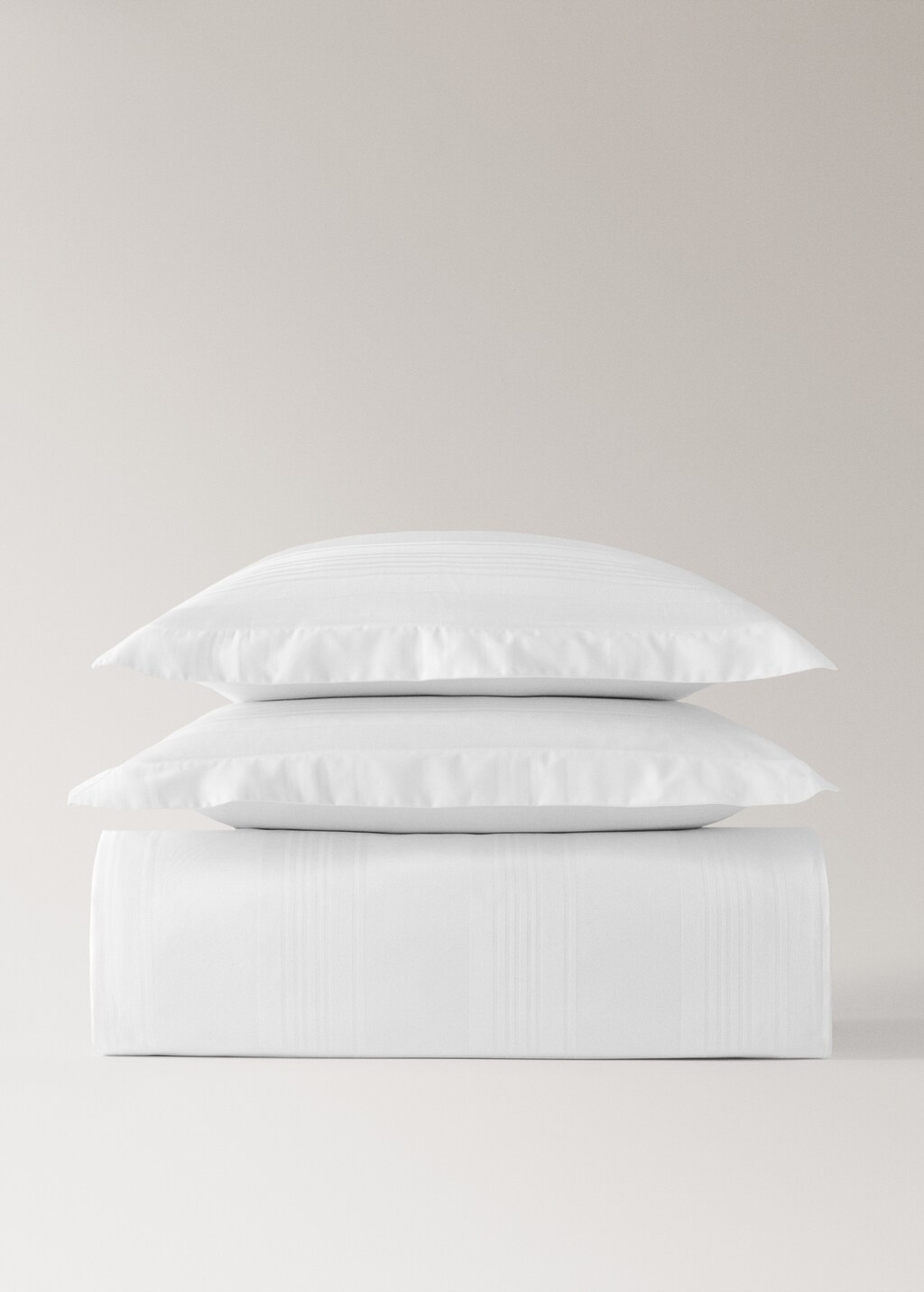 300-thread count cotton satin striped duvet cover for cm bed