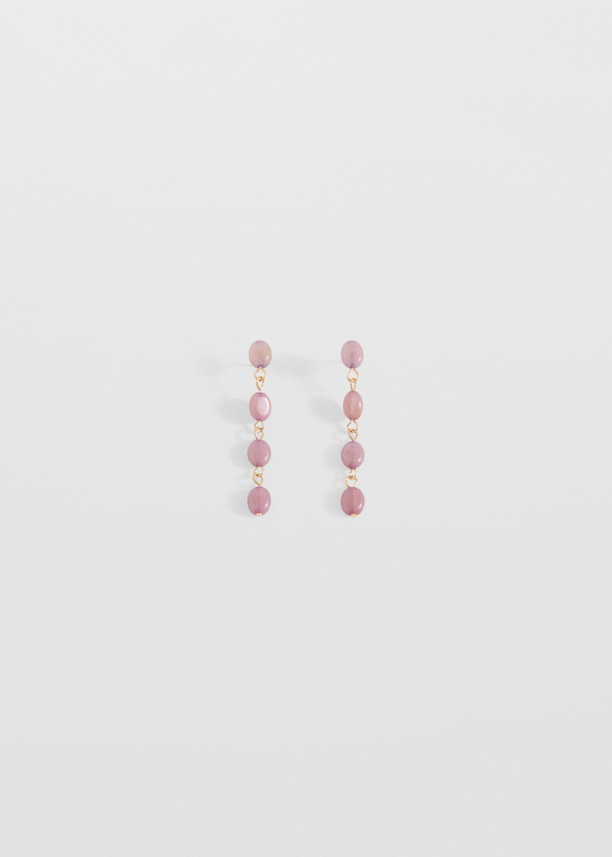 Stone hanging earrings - Article without model
