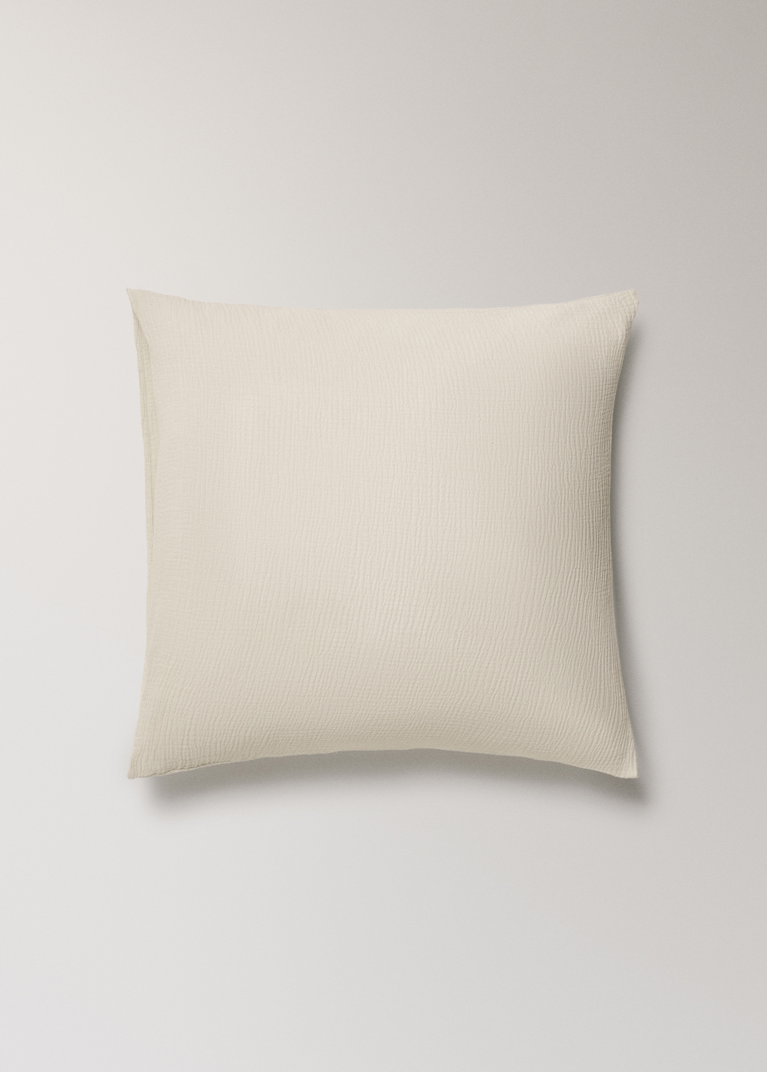 Two cotton gauze pillow shams 60x60 cm - Article without model