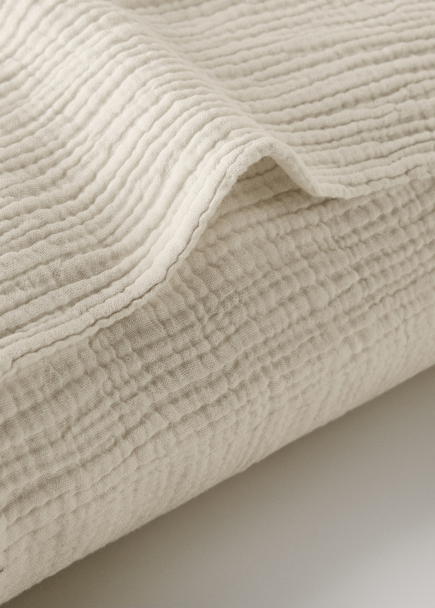 Two cotton gauze pillow shams 60x60 cm - Details of the article 3