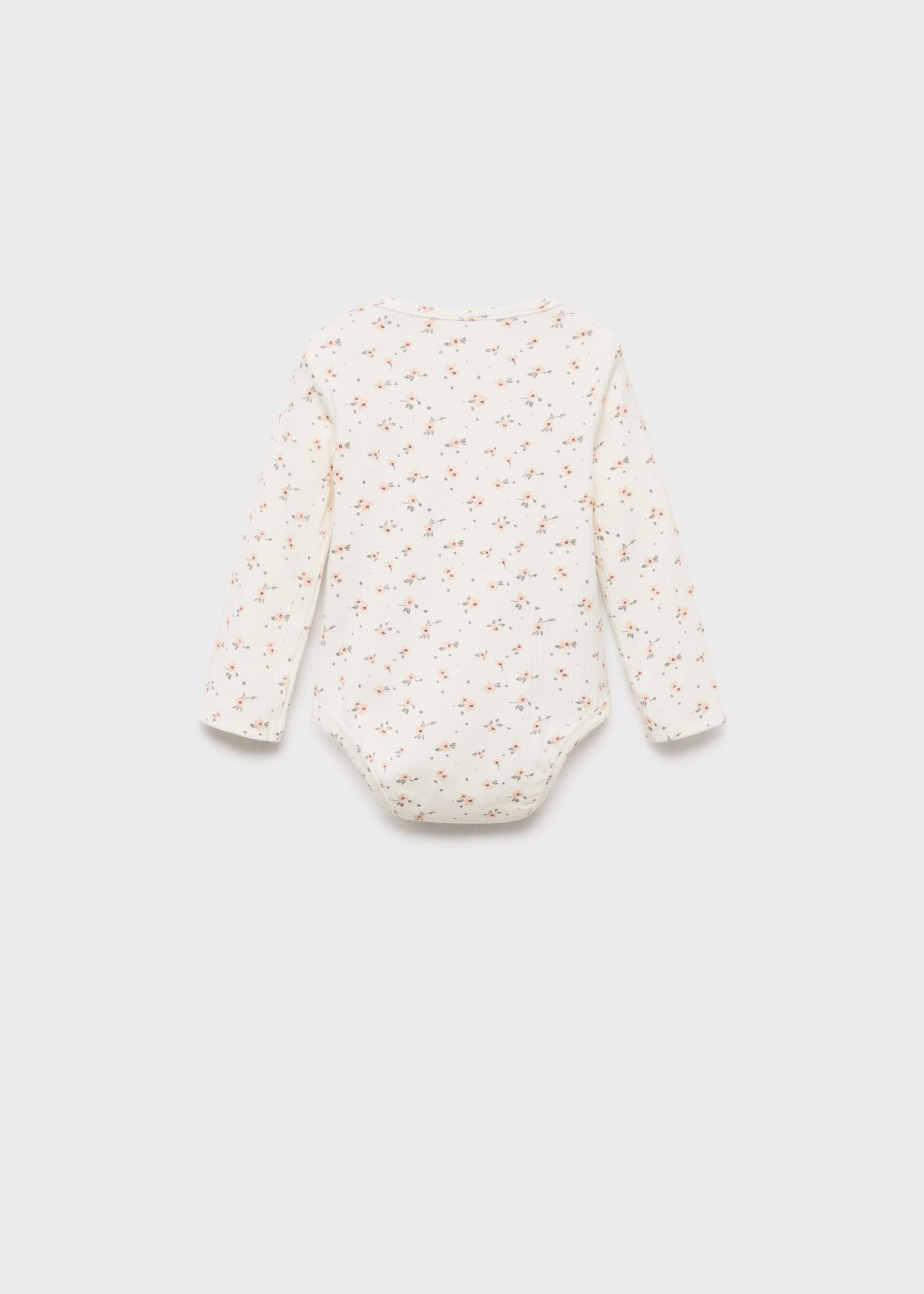 Floral printed body - Reverse of the article
