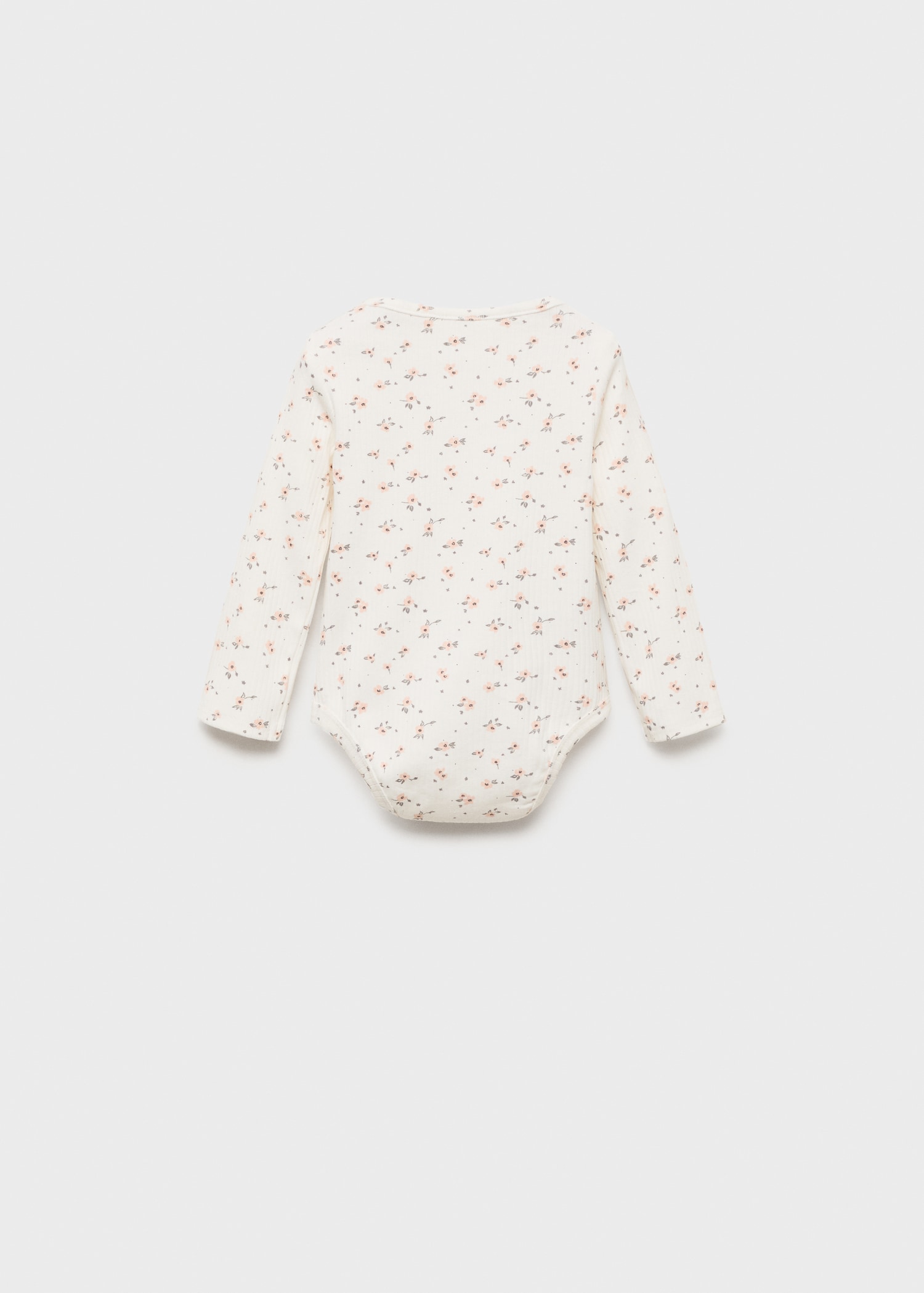 Floral printed body - Reverse of the article