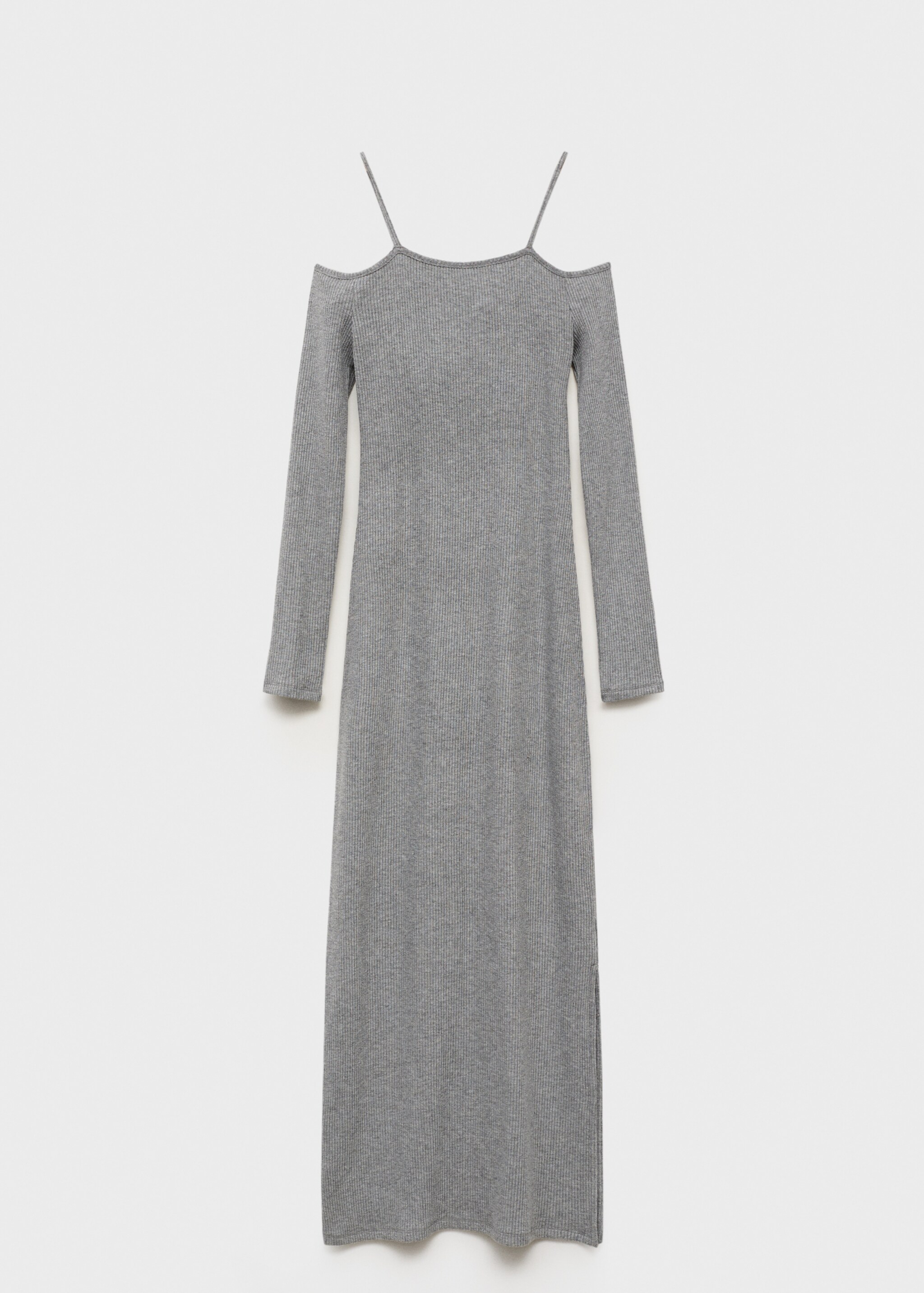 Knitted dress with cut-out - Article without model