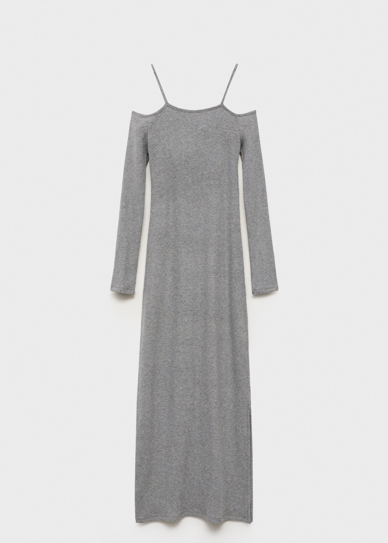Knitted dress with cut-out - Article without model