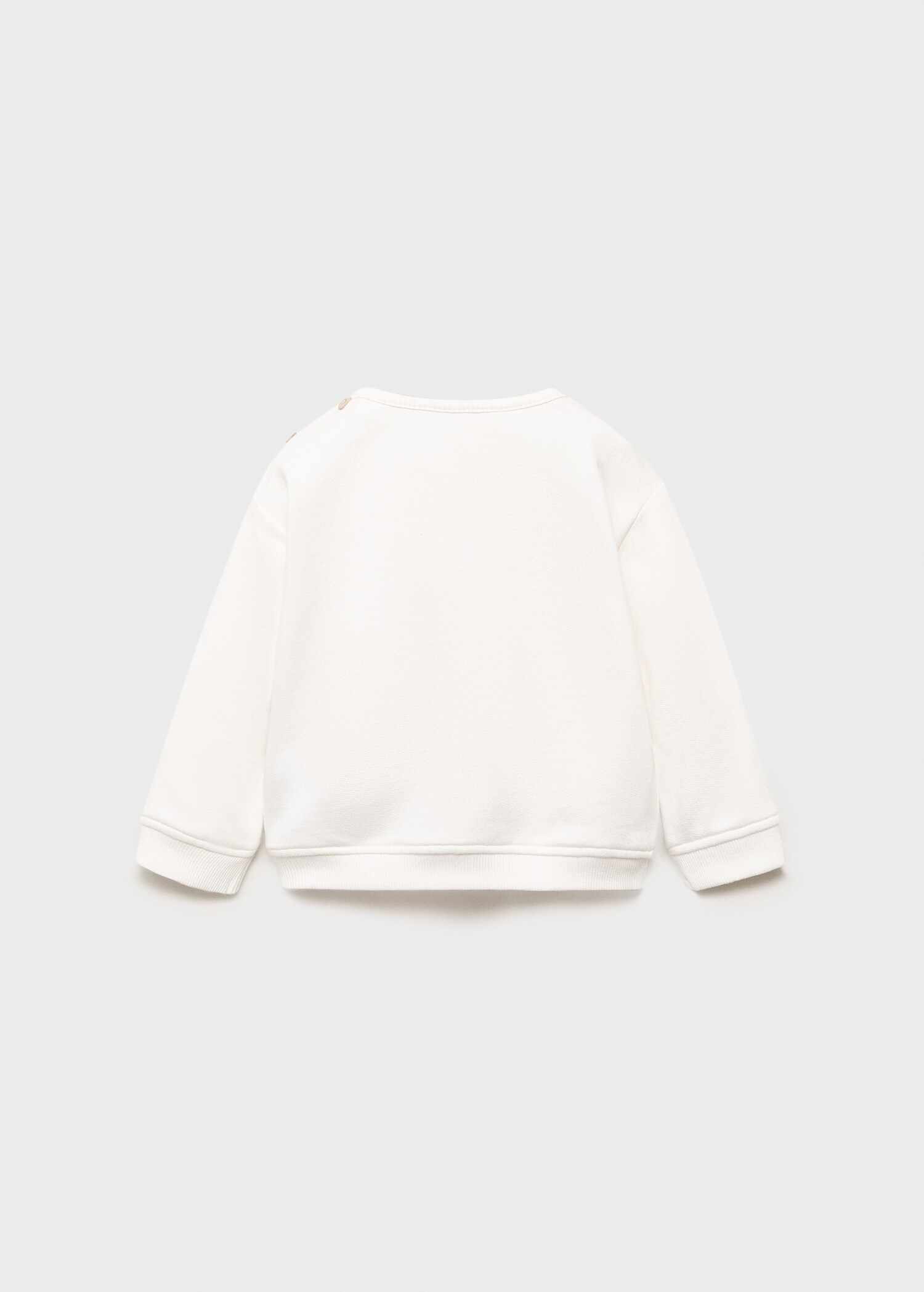 Embroidered sweatshirt teddy bear - Зворотна сторона товару