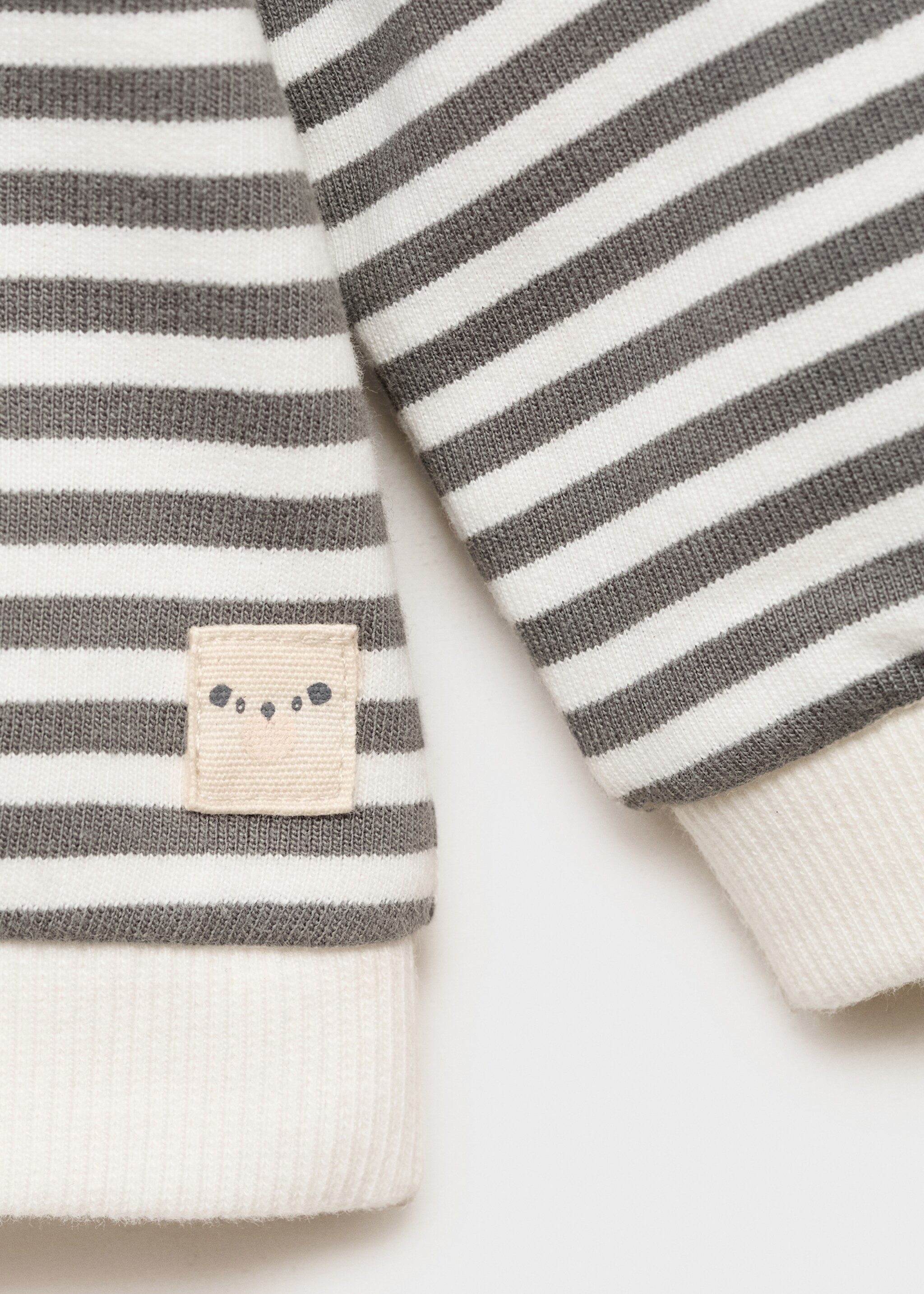 Sweat-shirt coton rayures - Détail de l'article 8