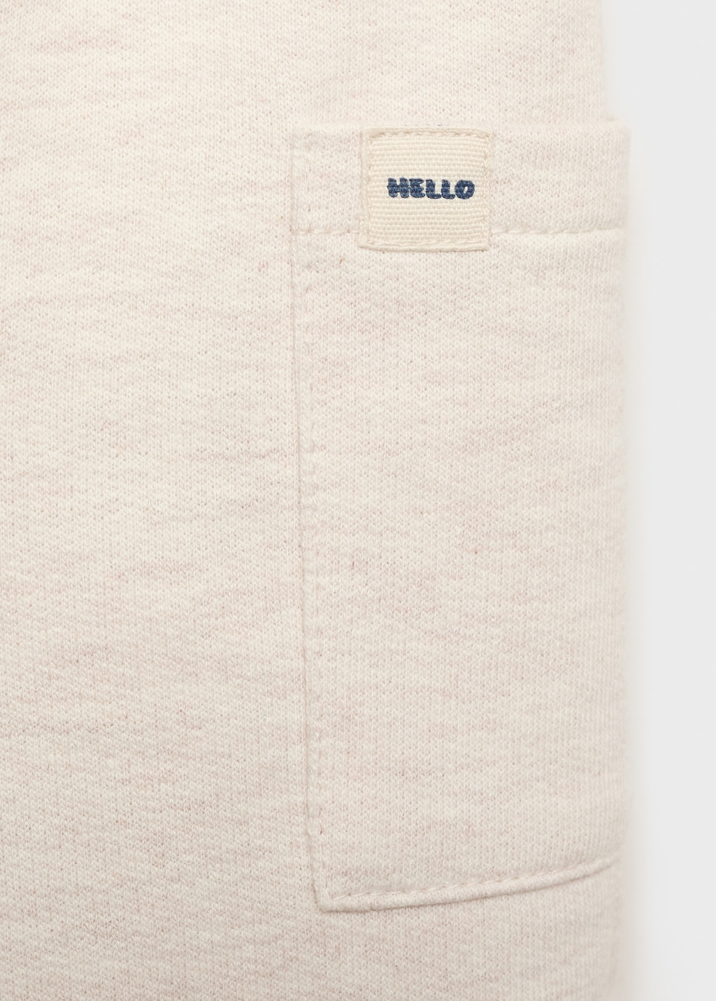 Cargo joggers with button detail