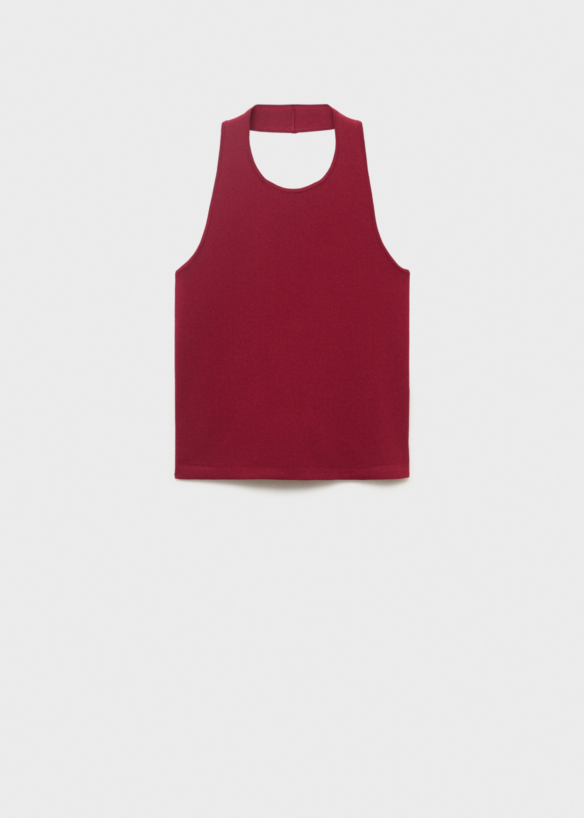 Knitted top with hoop detail - Article without model
