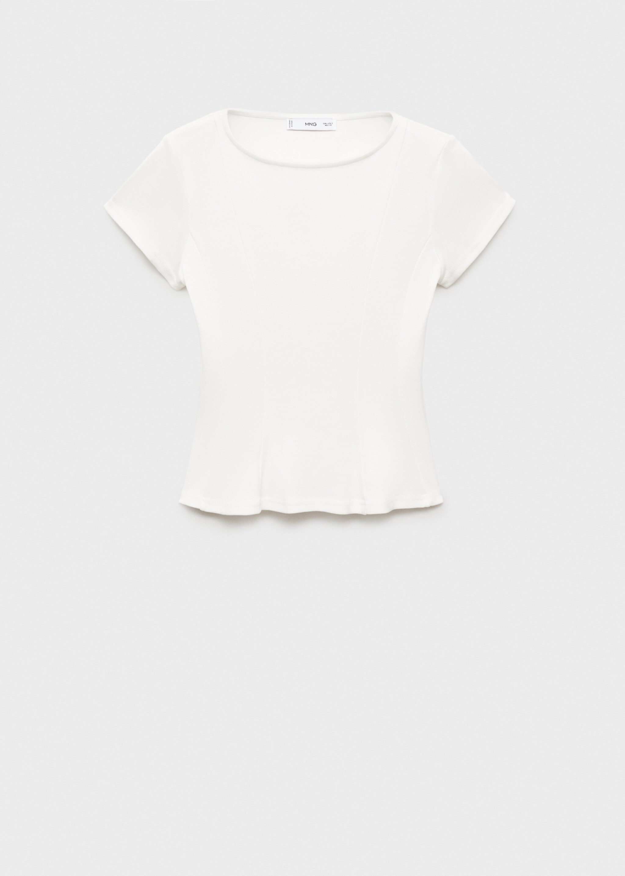 A-line cotton tee - Article without model