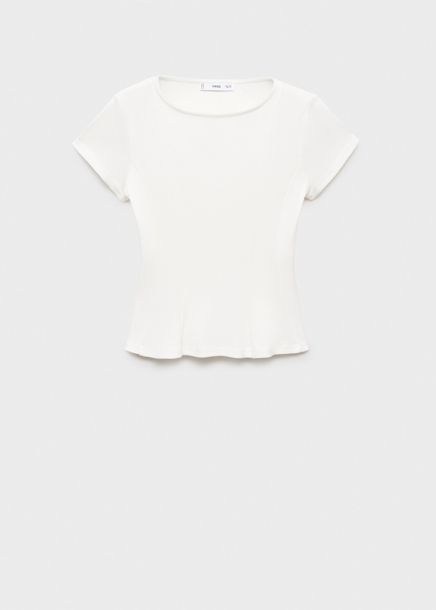 A-line cotton tee - Article without model
