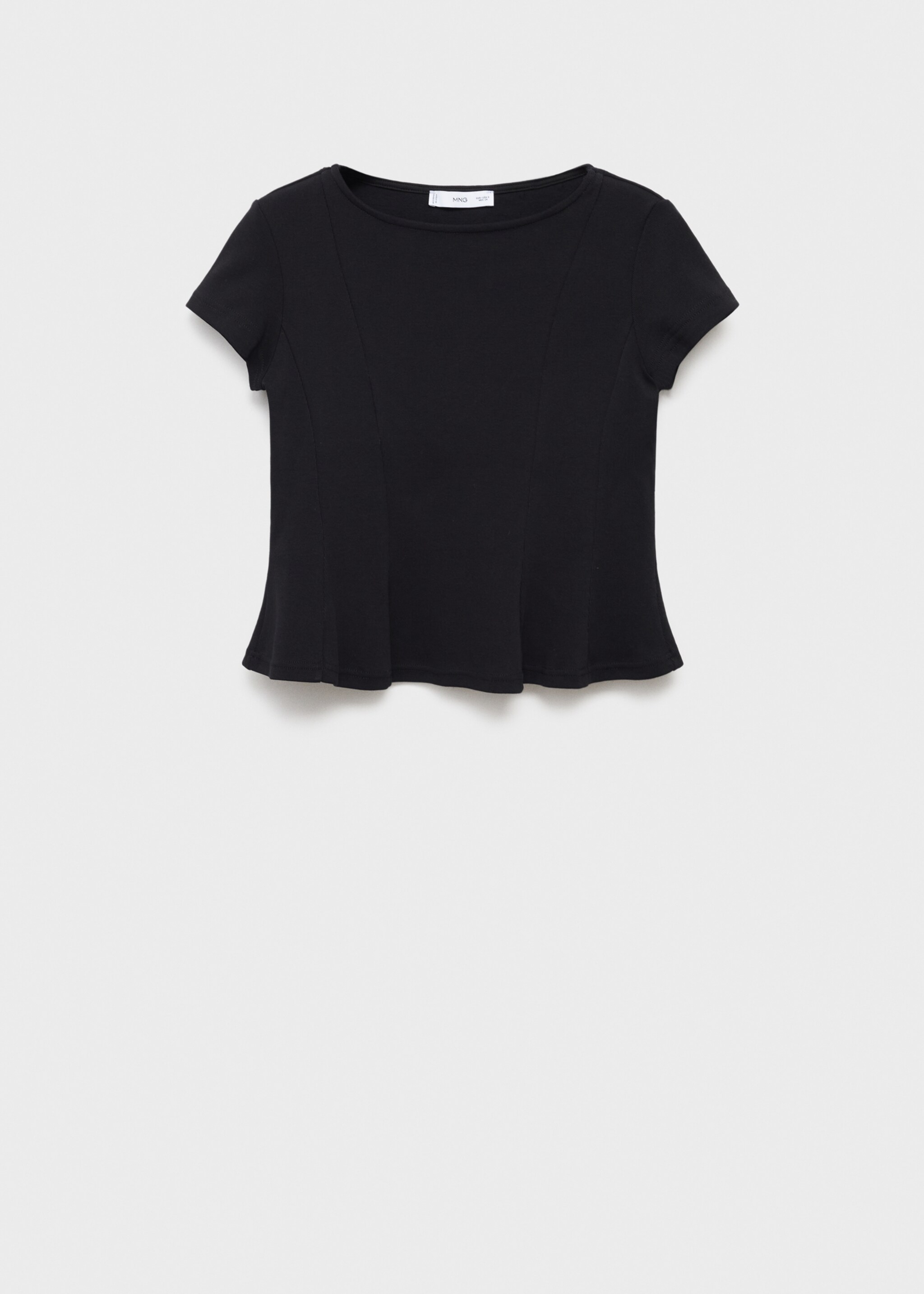 T-shirt en coton évasé - Article sans modèle
